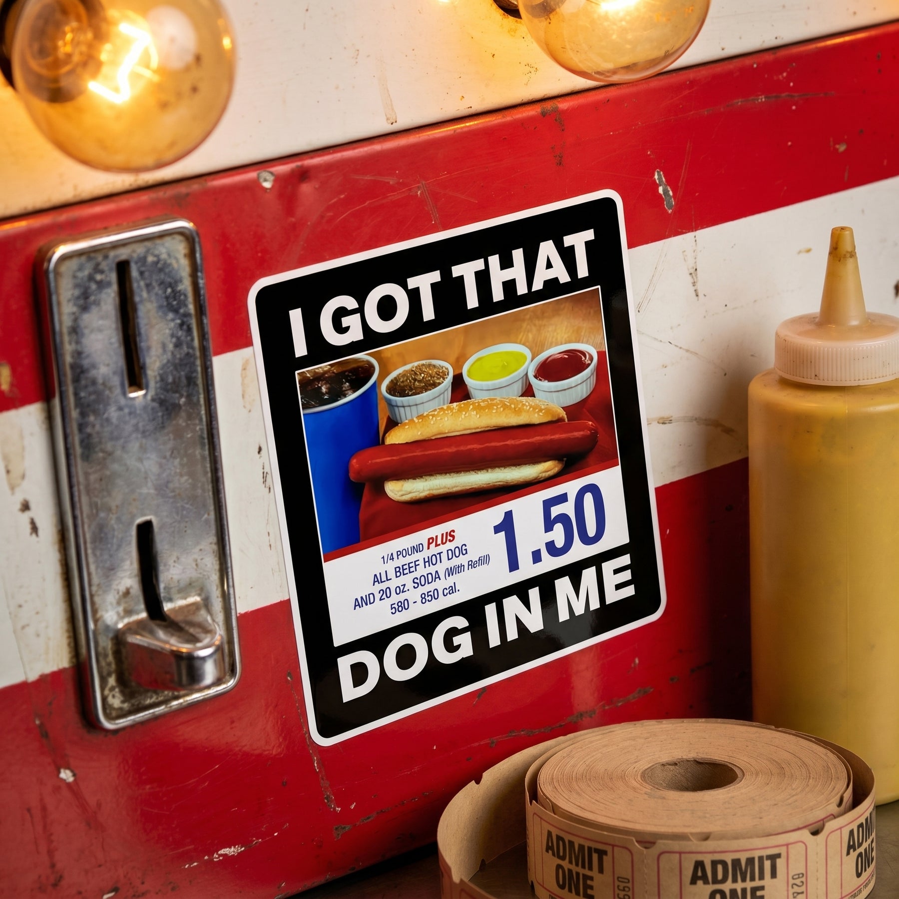 I Got That Dog in Me v2 - Sticker