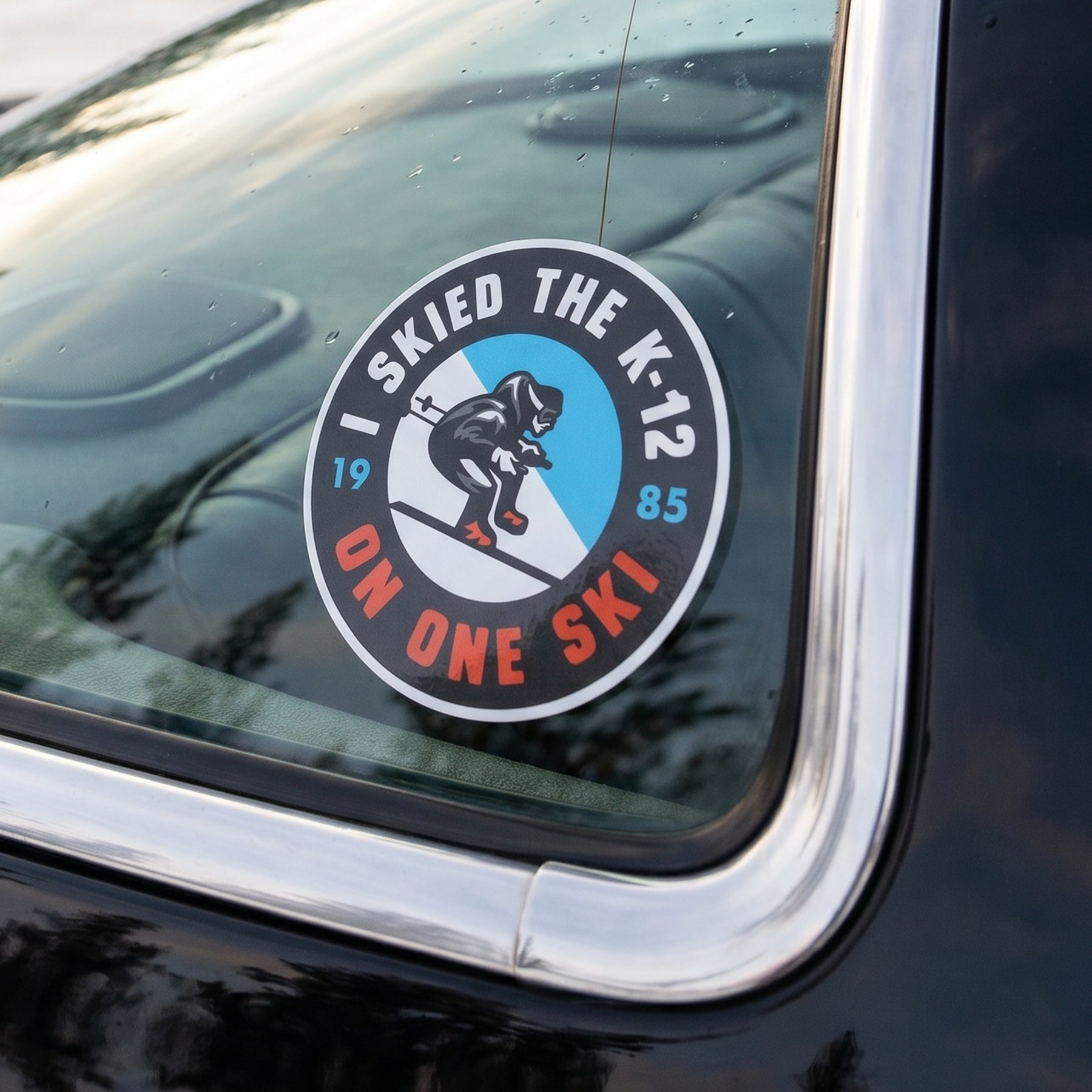 I Skied the K-12 - Sticker