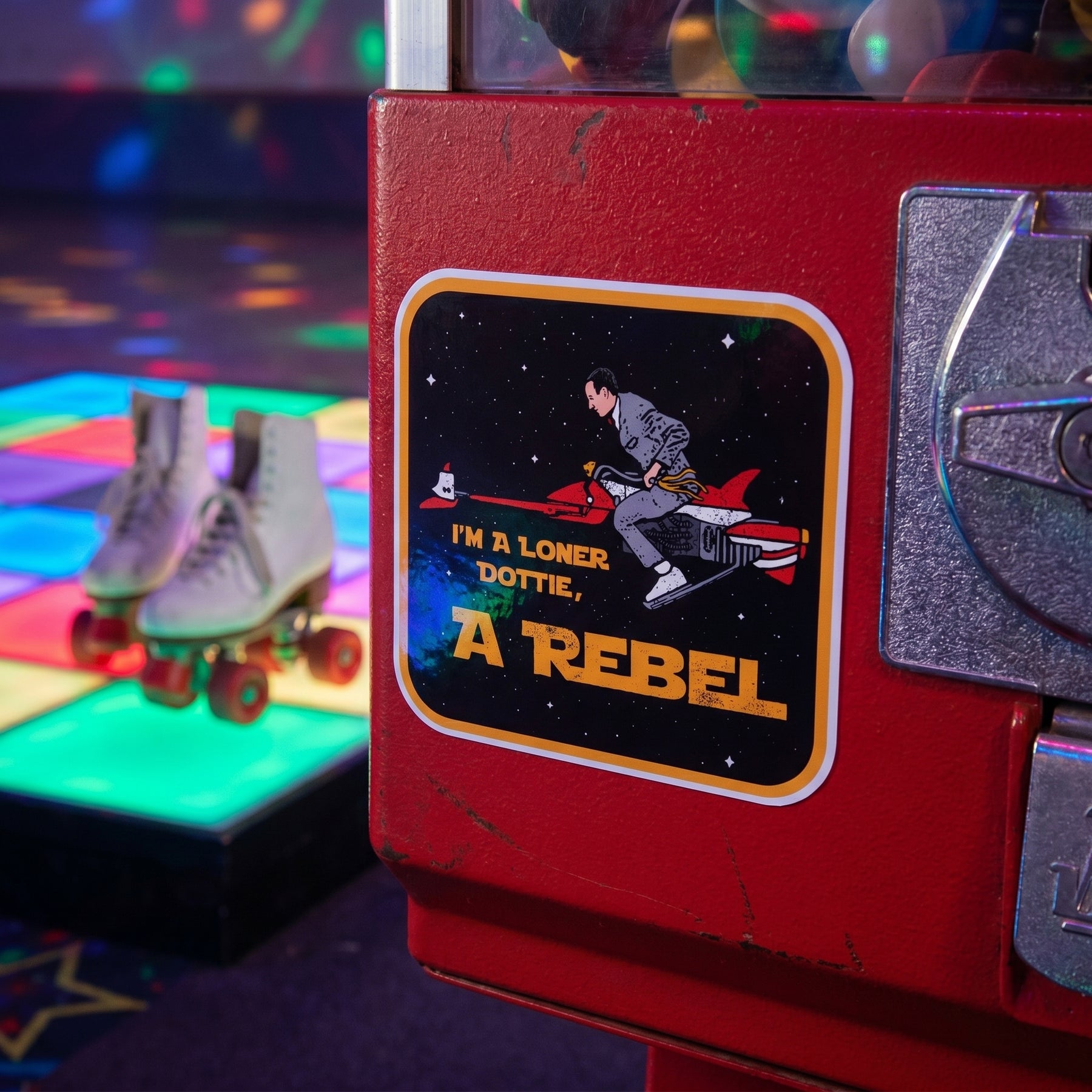 Sticker Rabel I'm a Loner Dottie, a Rebel - Sticker – m00nshot