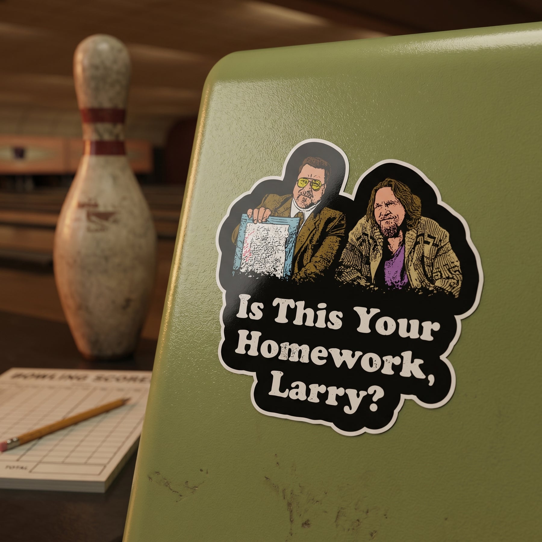 Is This Your Homework Larry? - Sticker
