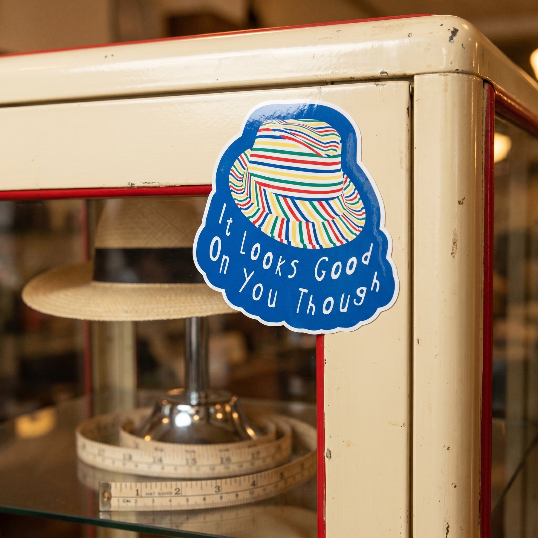 It Looks Good on You Though - Sticker