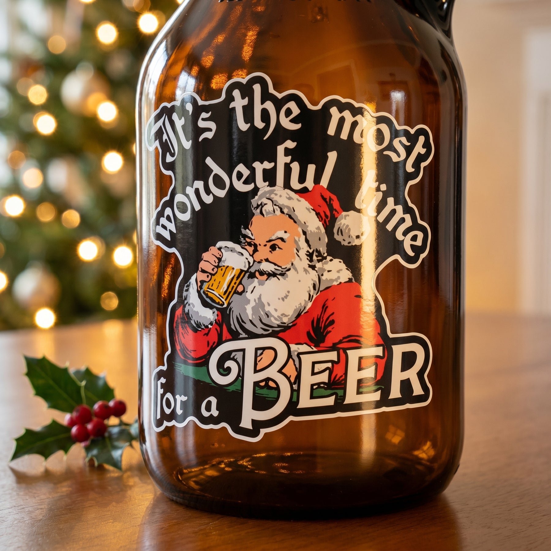 It's the Most Wonderful Time For a Beer - Sticker