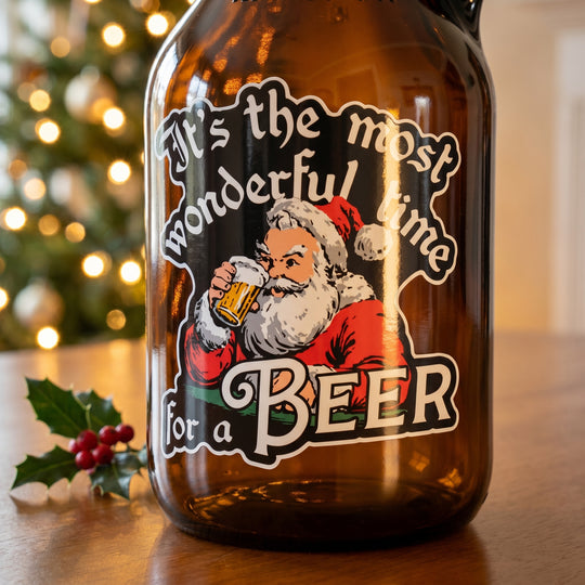 It's the Most Wonderful Time For a Beer - Sticker