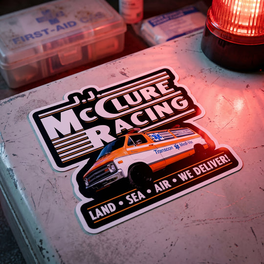 J.J. McClure Racing - Sticker