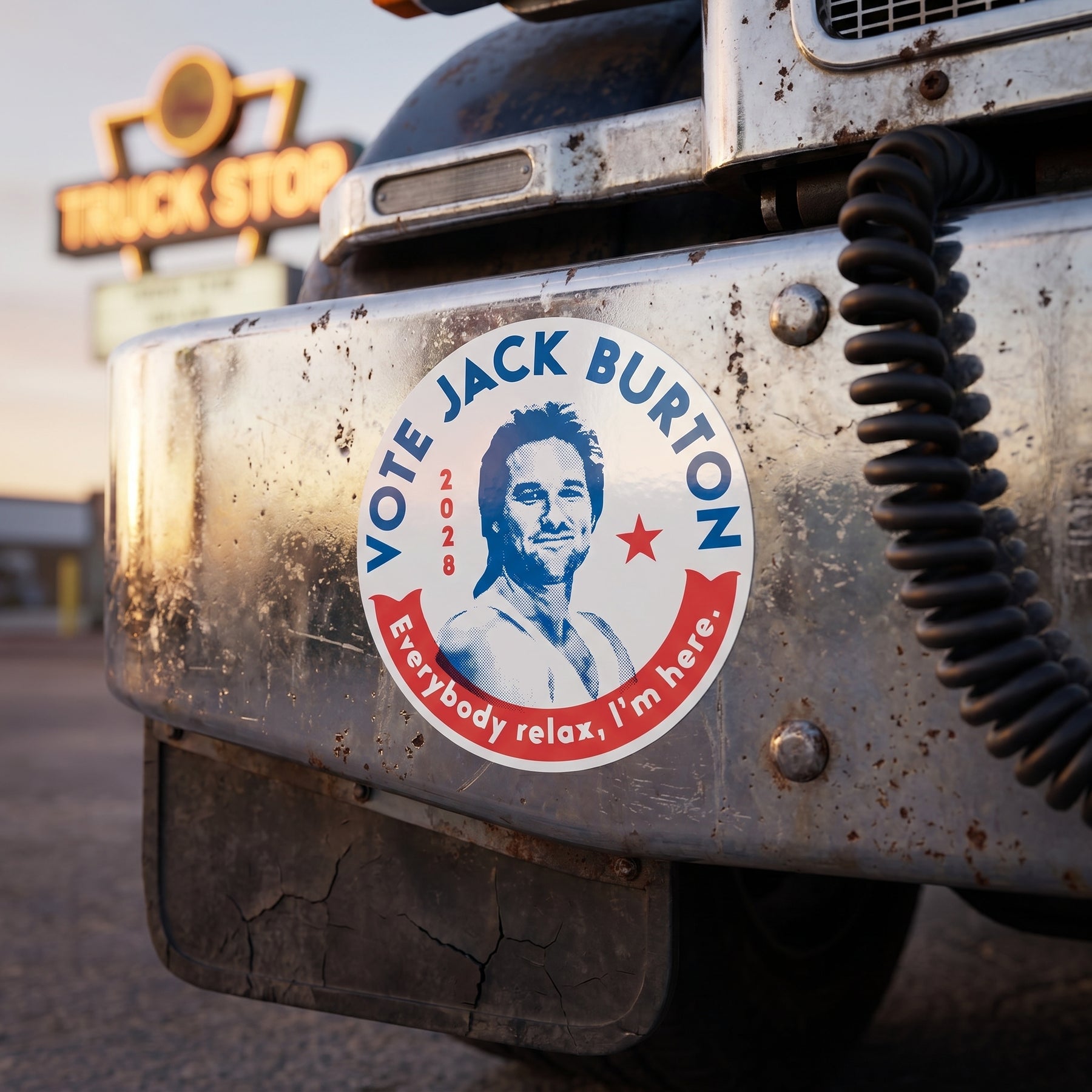 Jack Burton 2028 - Sticker