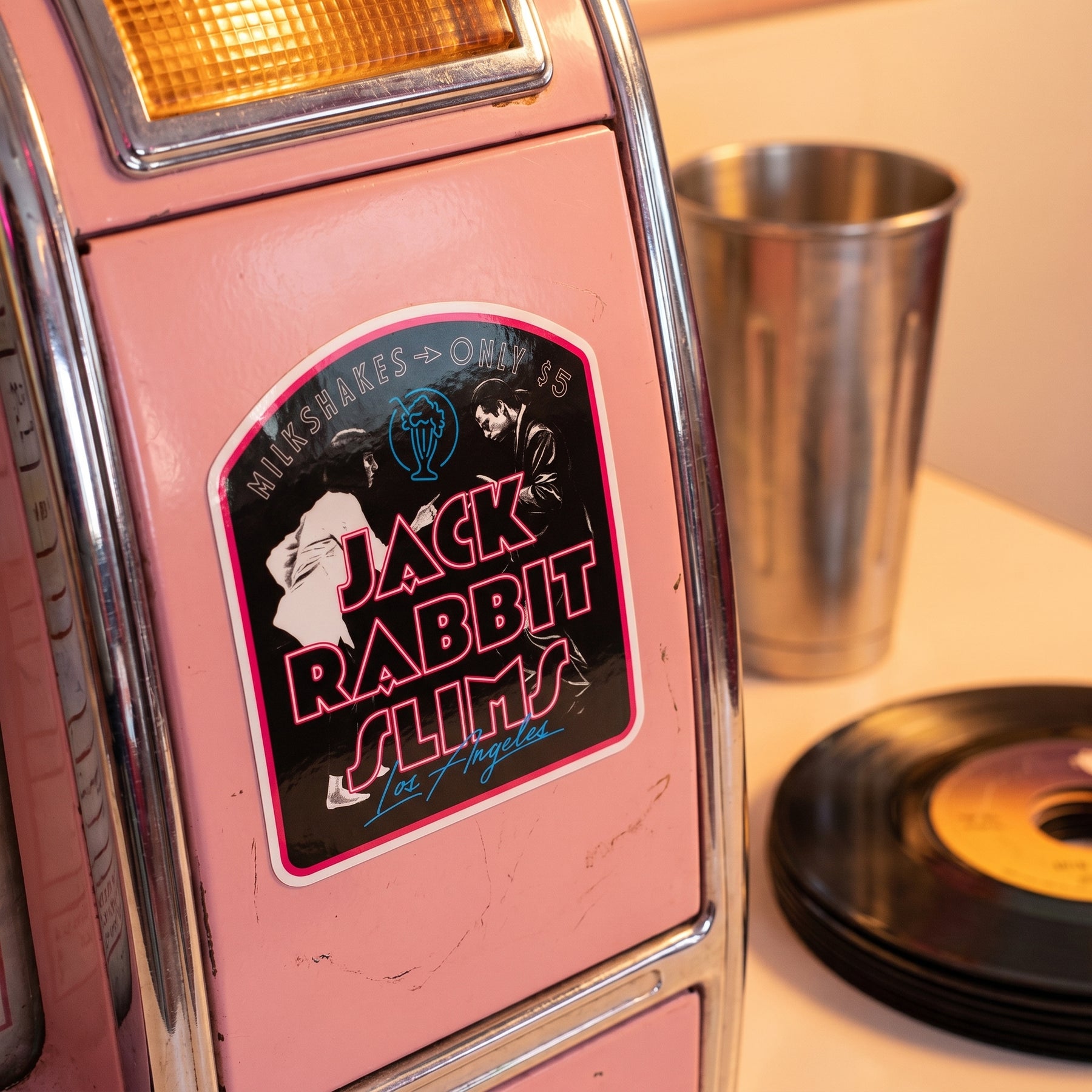 Jack Rabbit Slims - 5 Dollar Milkshakes - Sticker