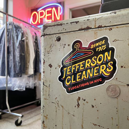 Jefferson Cleaners - Sticker