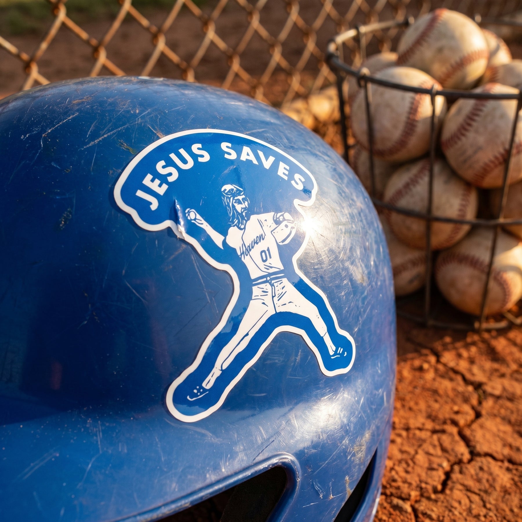 Jesus Saves - Sticker
