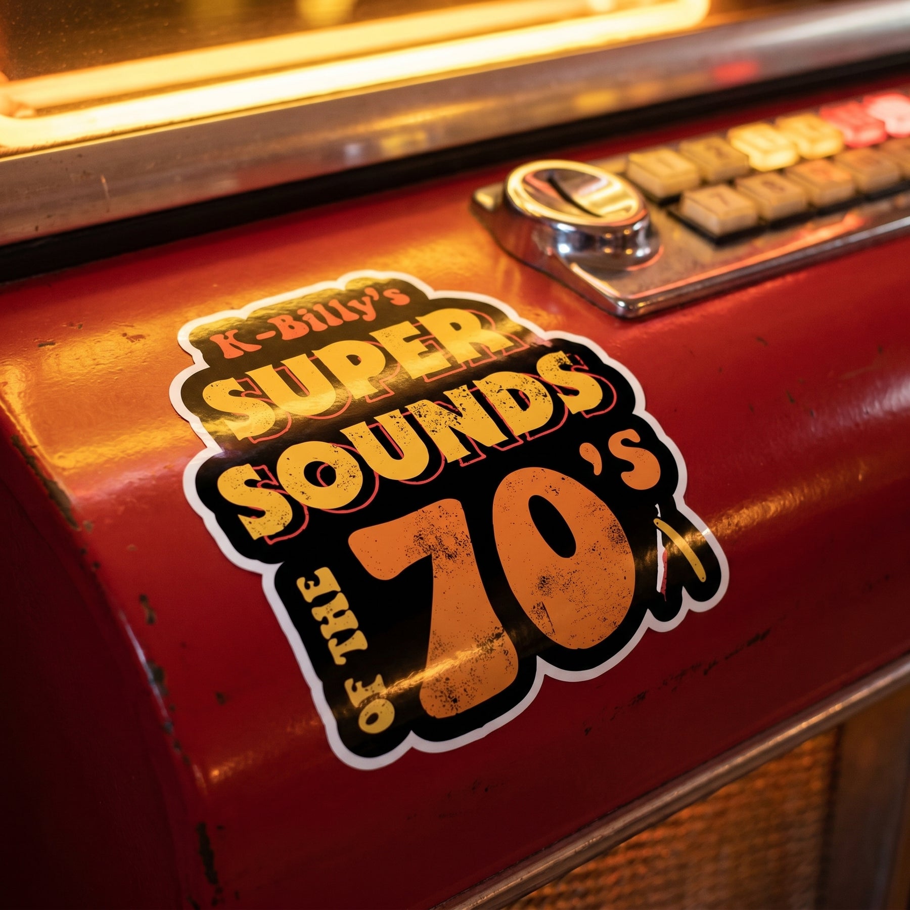 K-Billy's Super Sounds of the 70s - Sticker