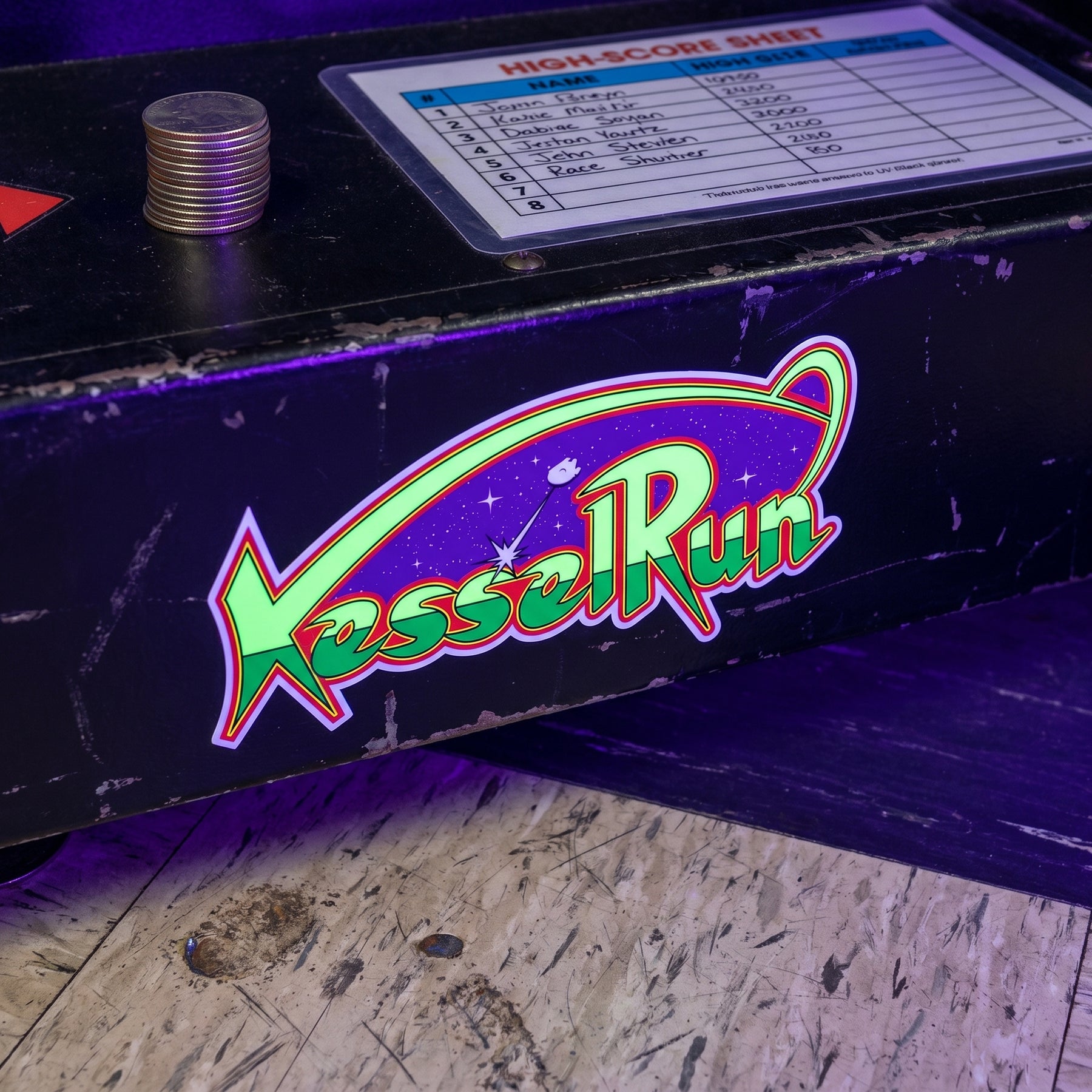 Kessel Run Galaga Mashup Parody - Sticker