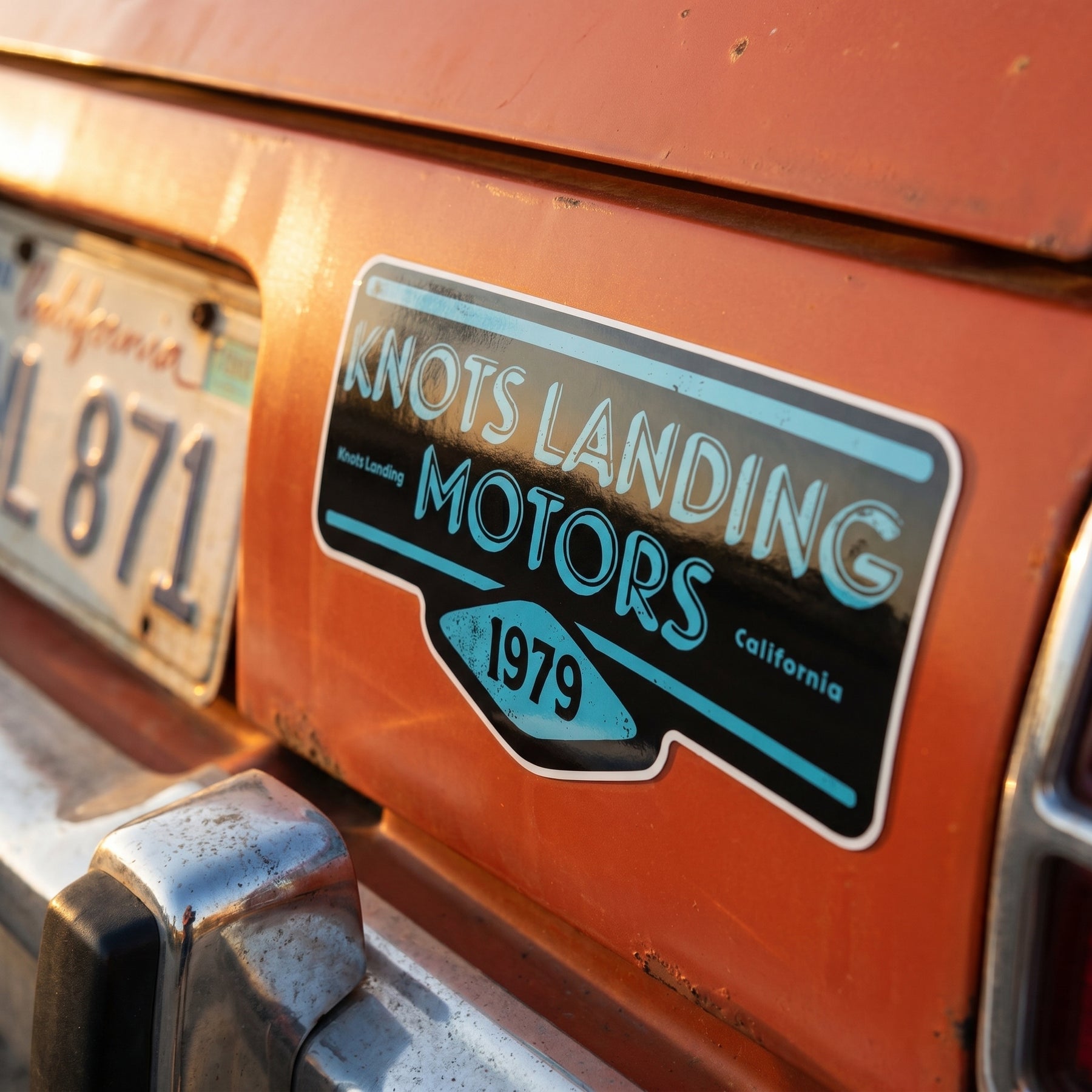 Knots Landing Motors - Sticker