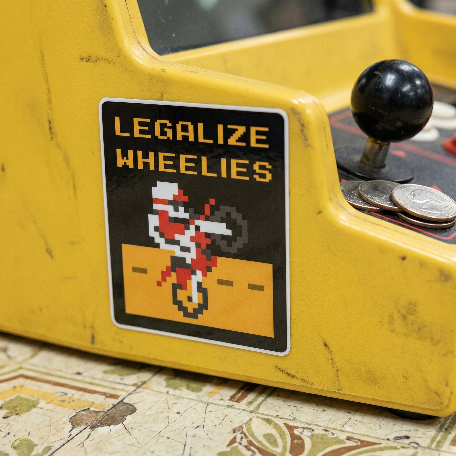 Legalize Wheelies - Sticker