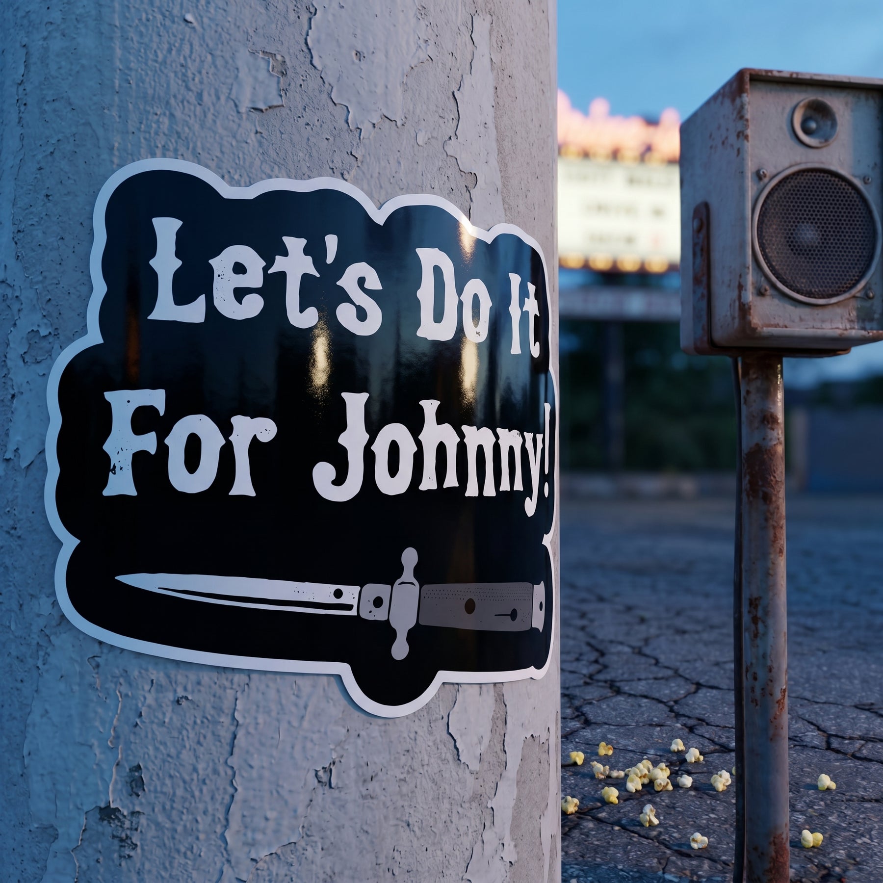 Let's Do it For Johnny - Sticker