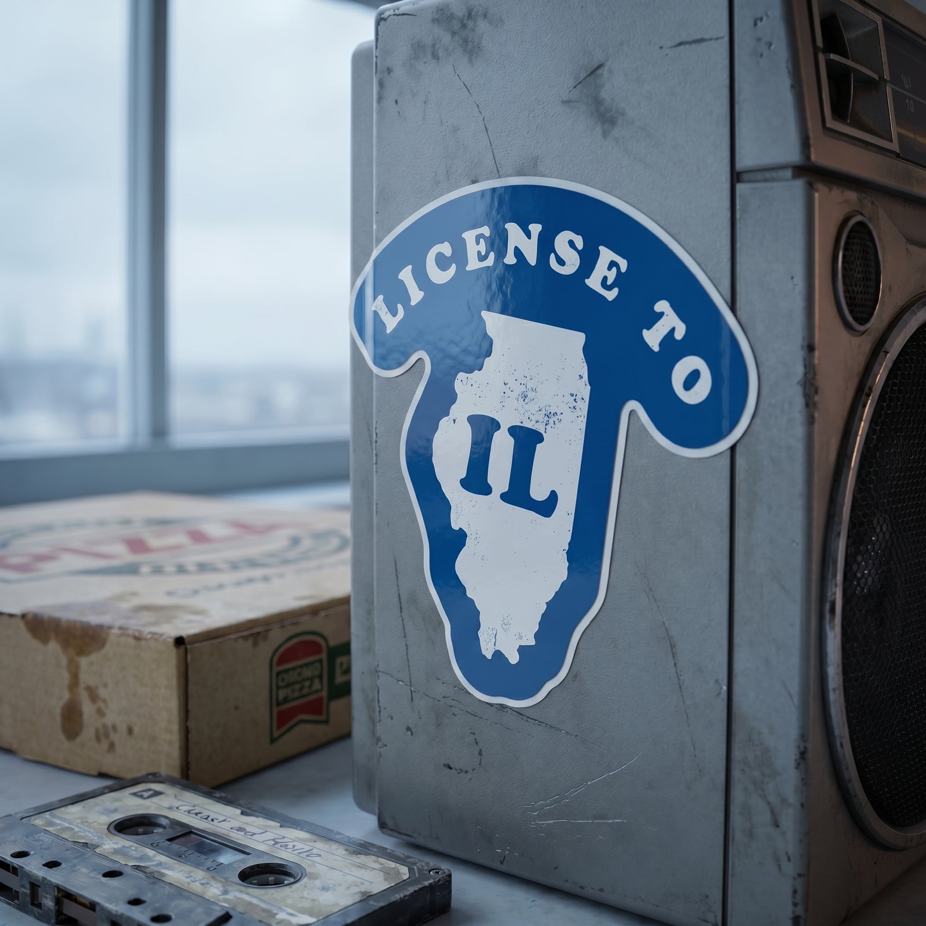 License to IL - Sticker