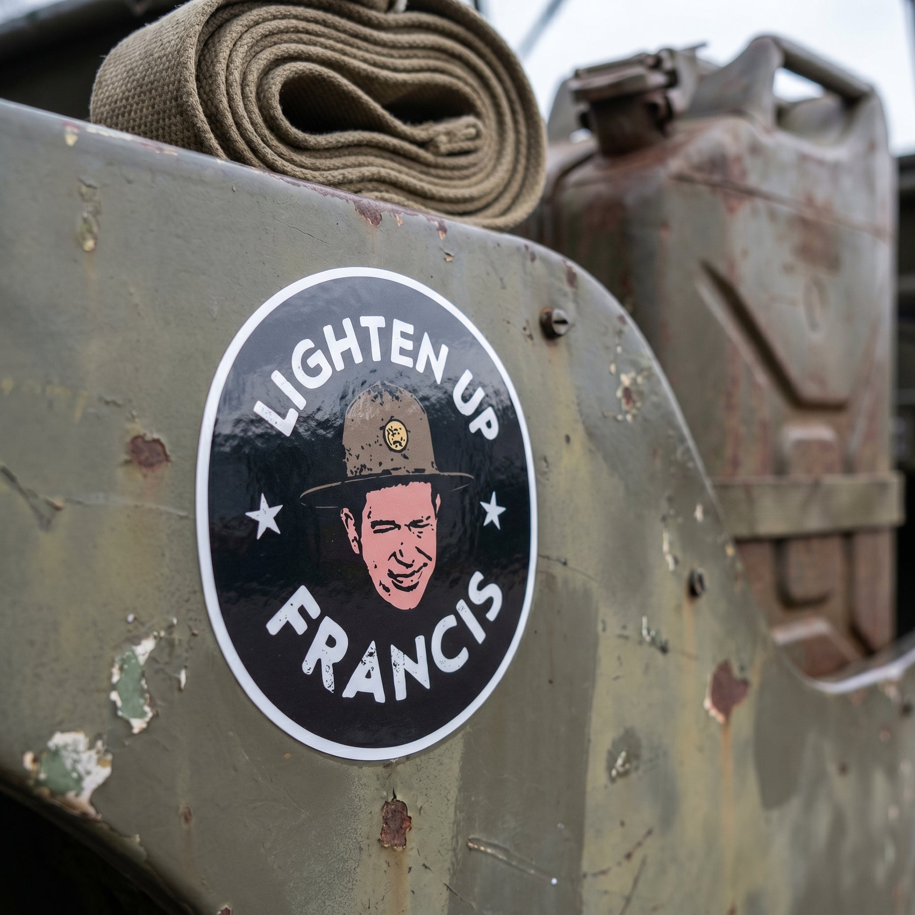 Lighten Up Francis - Sticker