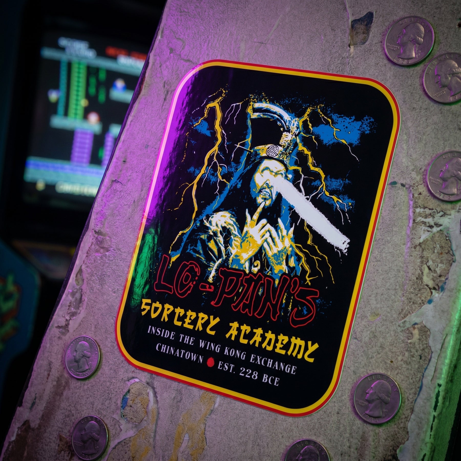 Lo Pan's Sorcery Academy - Sticker
