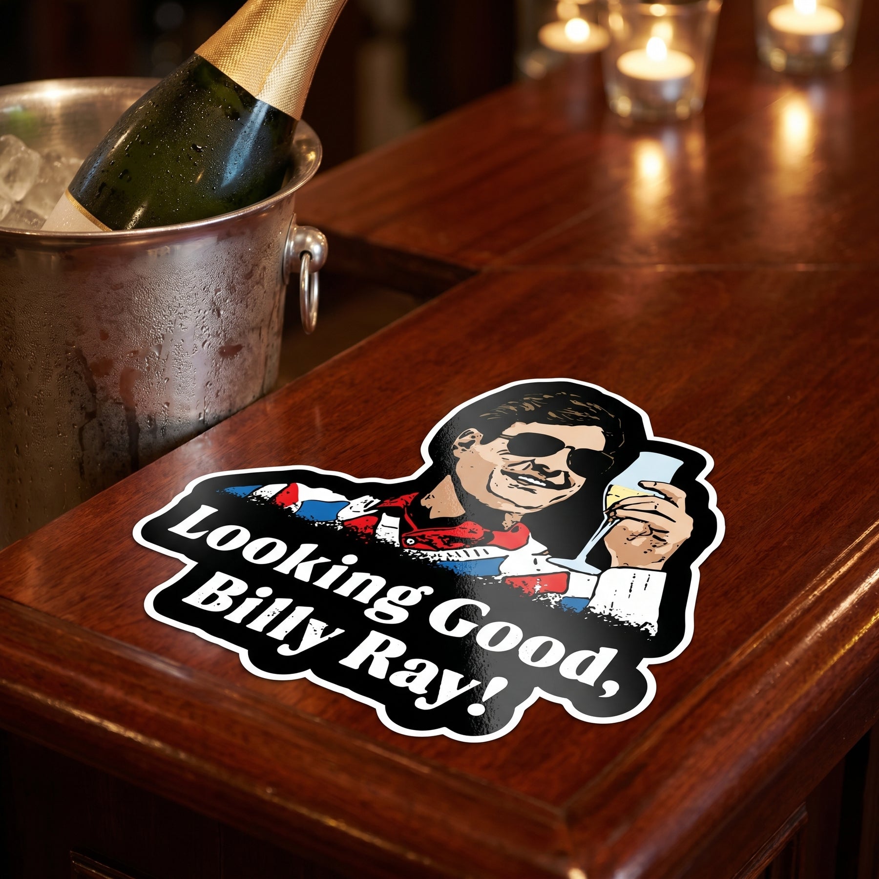 Looking Good Billy Ray - Sticker