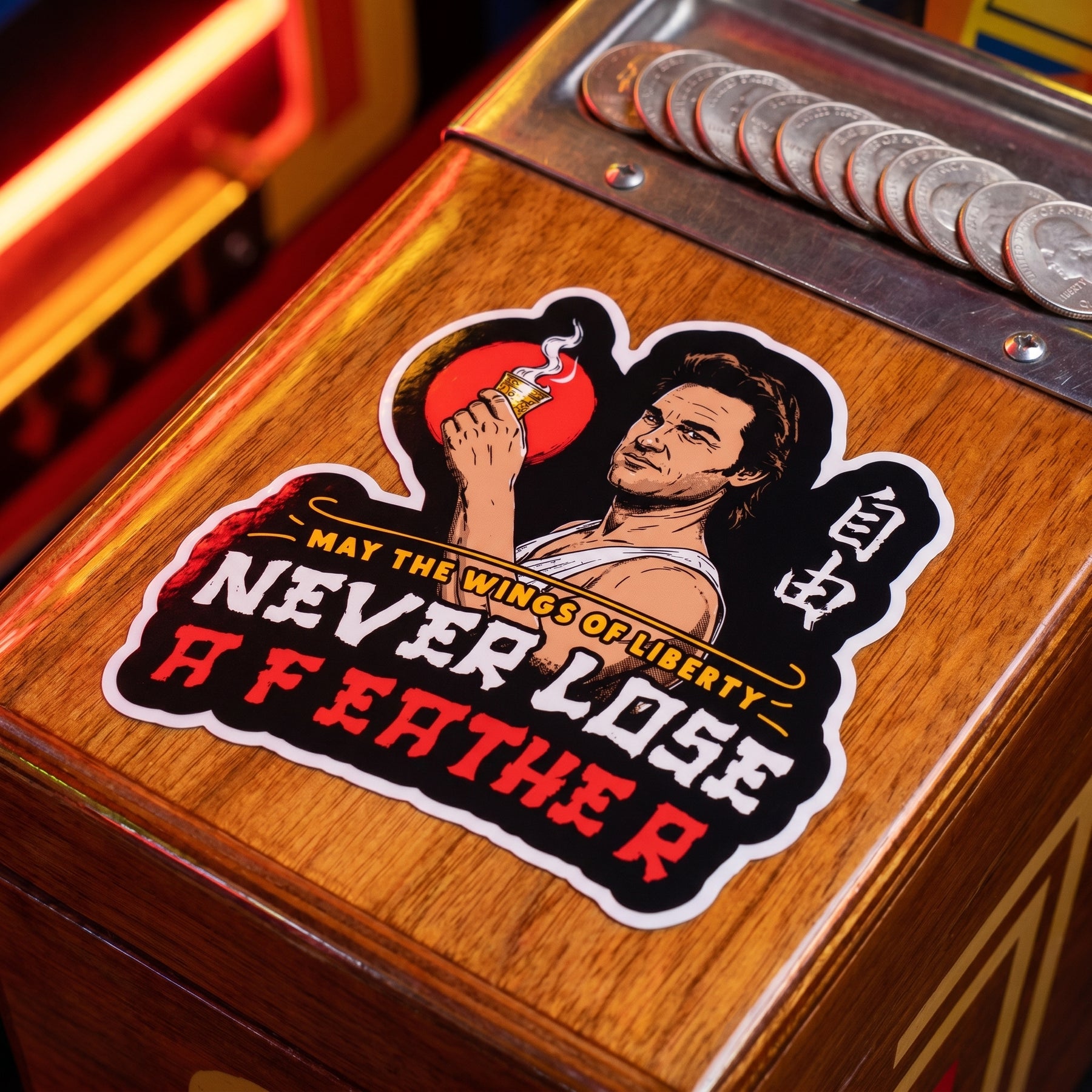 May the Wings of Liberty Never Lose a Feather - Sticker