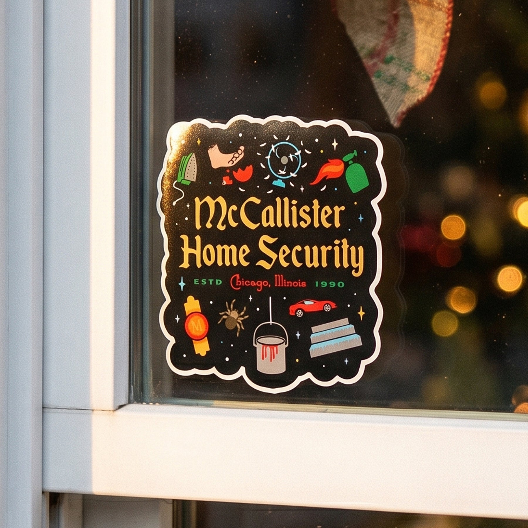 McCallister Home Security - Chicago Illinois - Sticker
