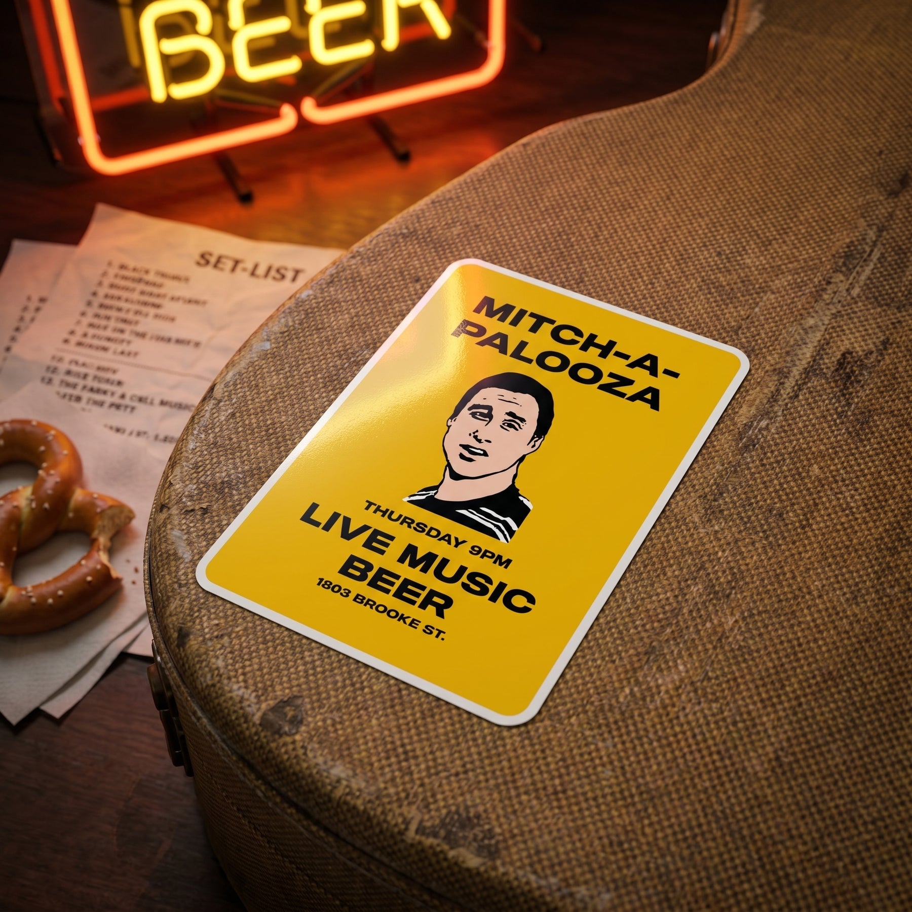 Mitch-A-Palooza - Sticker
