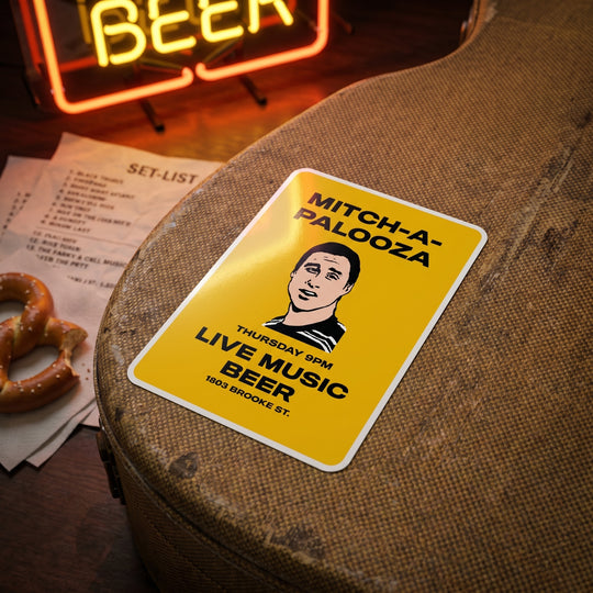 Mitch-A-Palooza - Sticker