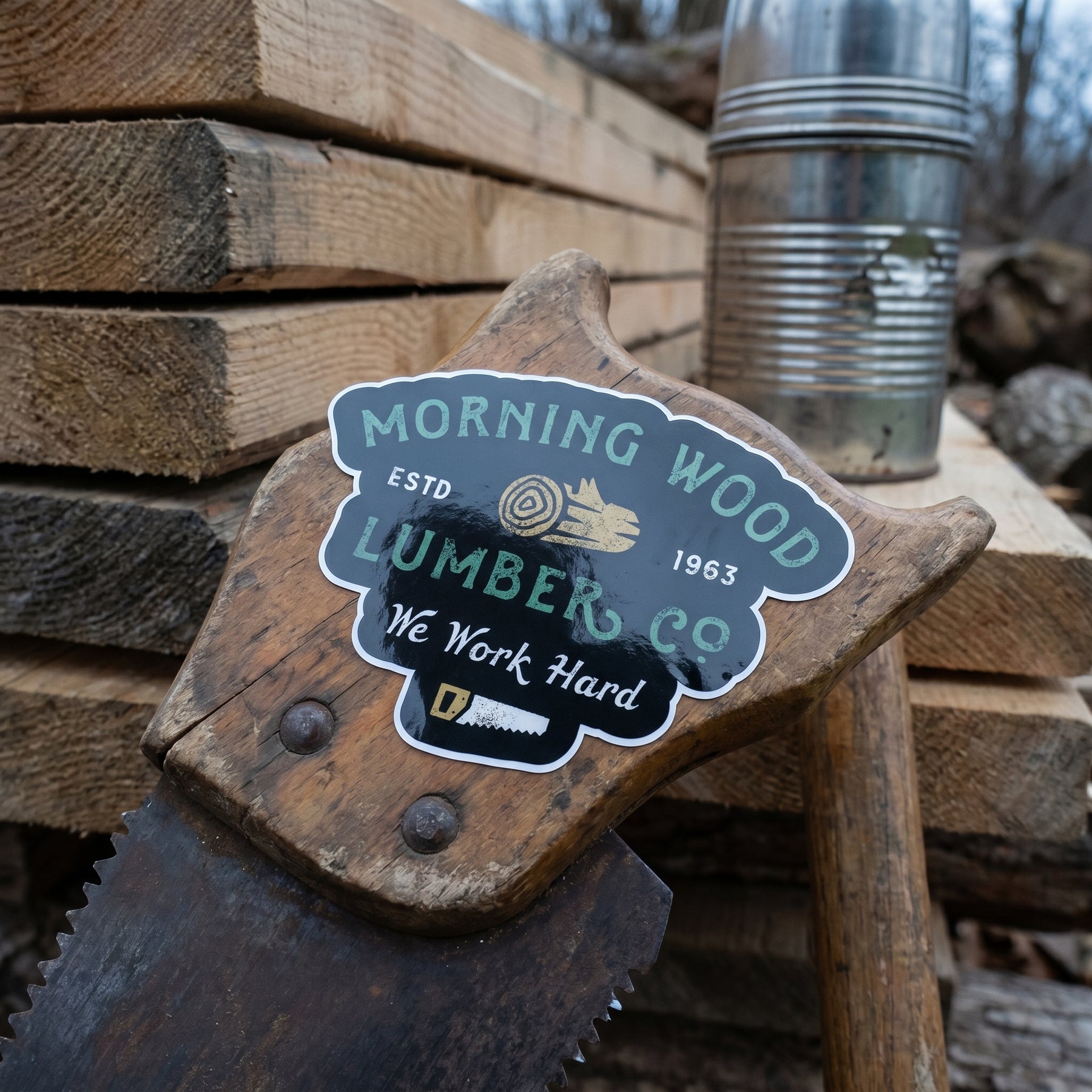Morning Wood Lumber Co. - Sticker