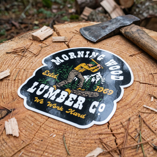 Morning Wood Lumber Company v2 - Sticker