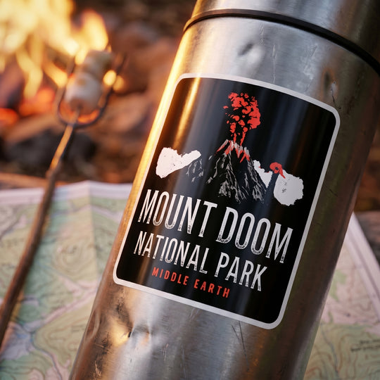 Mount Doom National Park - Sticker