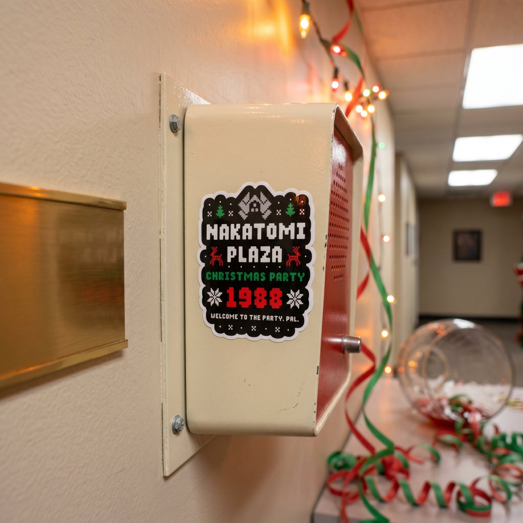 Nakatomi Plaza Christmas Party 1988 - Sticker
