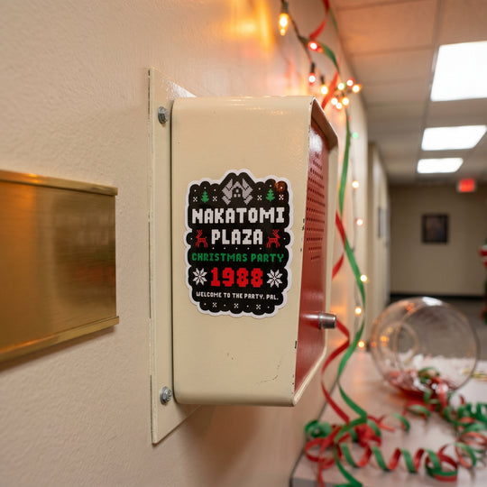 Nakatomi Plaza Christmas Party 1988 - Sticker