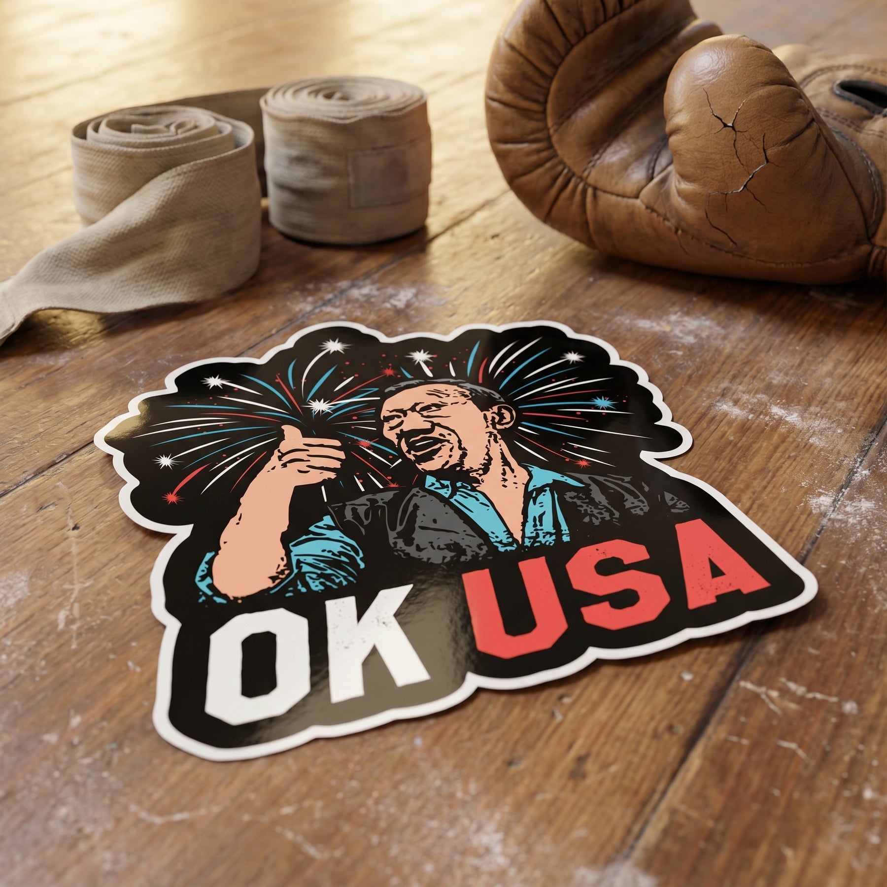 OK USA Bloodsport - Sticker