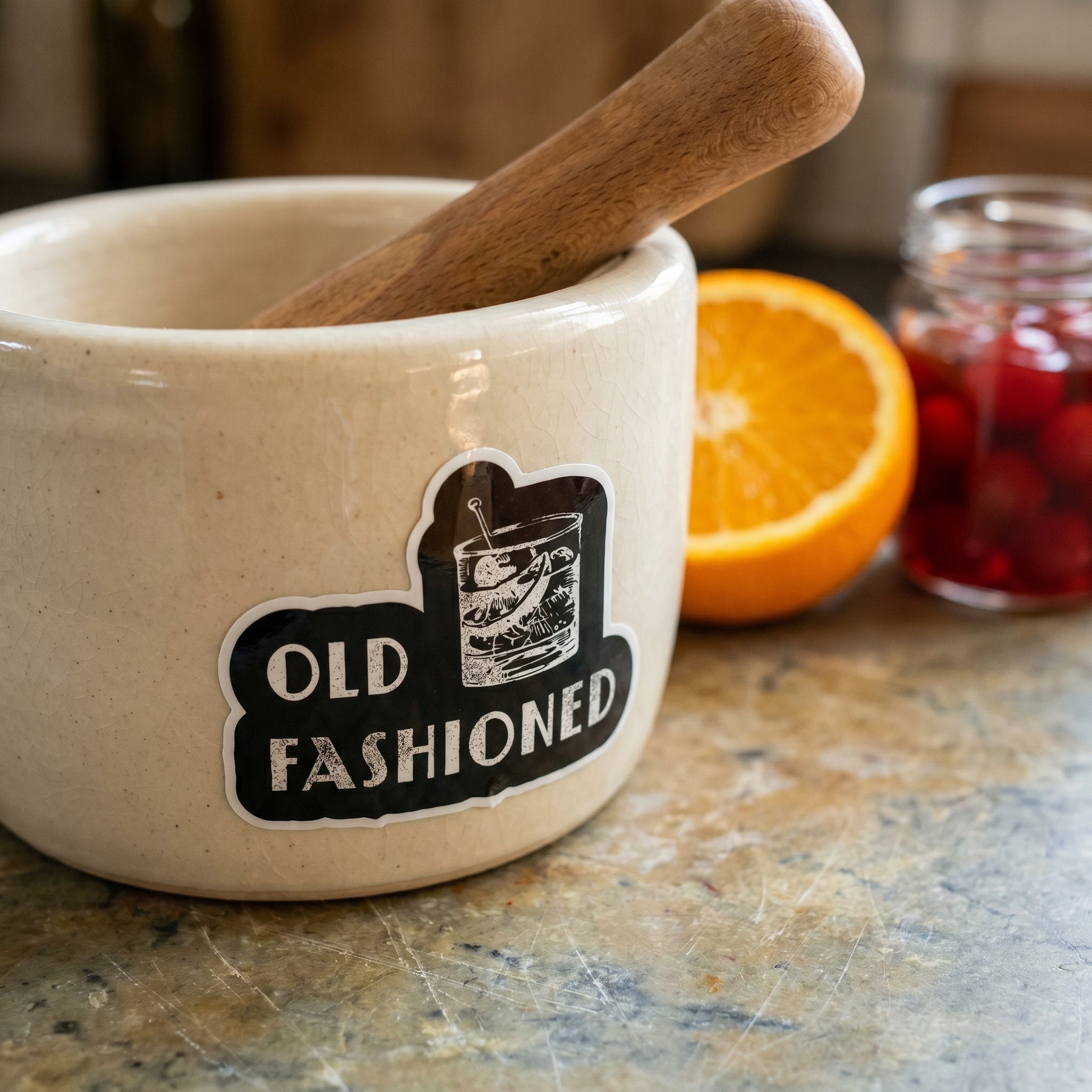 Old Fashioned - Sticker
