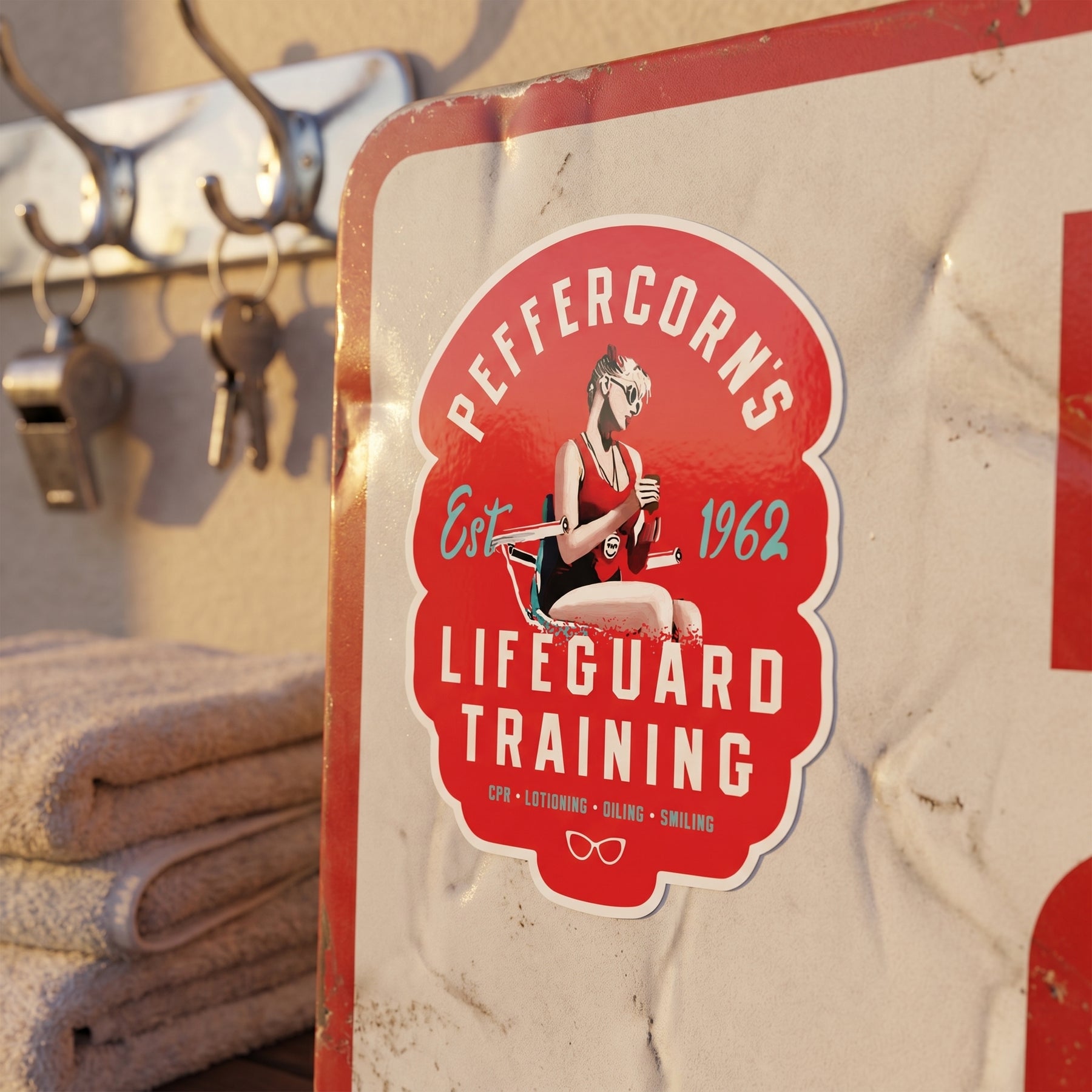 Peffercorn's Lifeguard Training - Sticker
