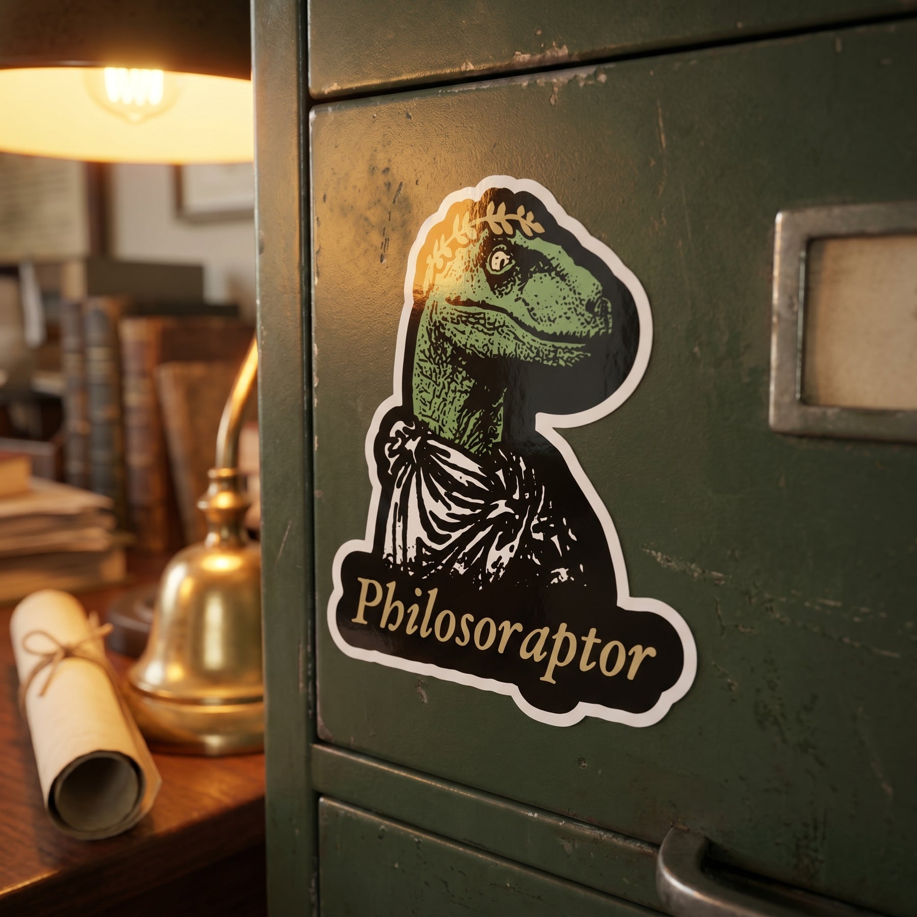 Philosoraptor - Sticker