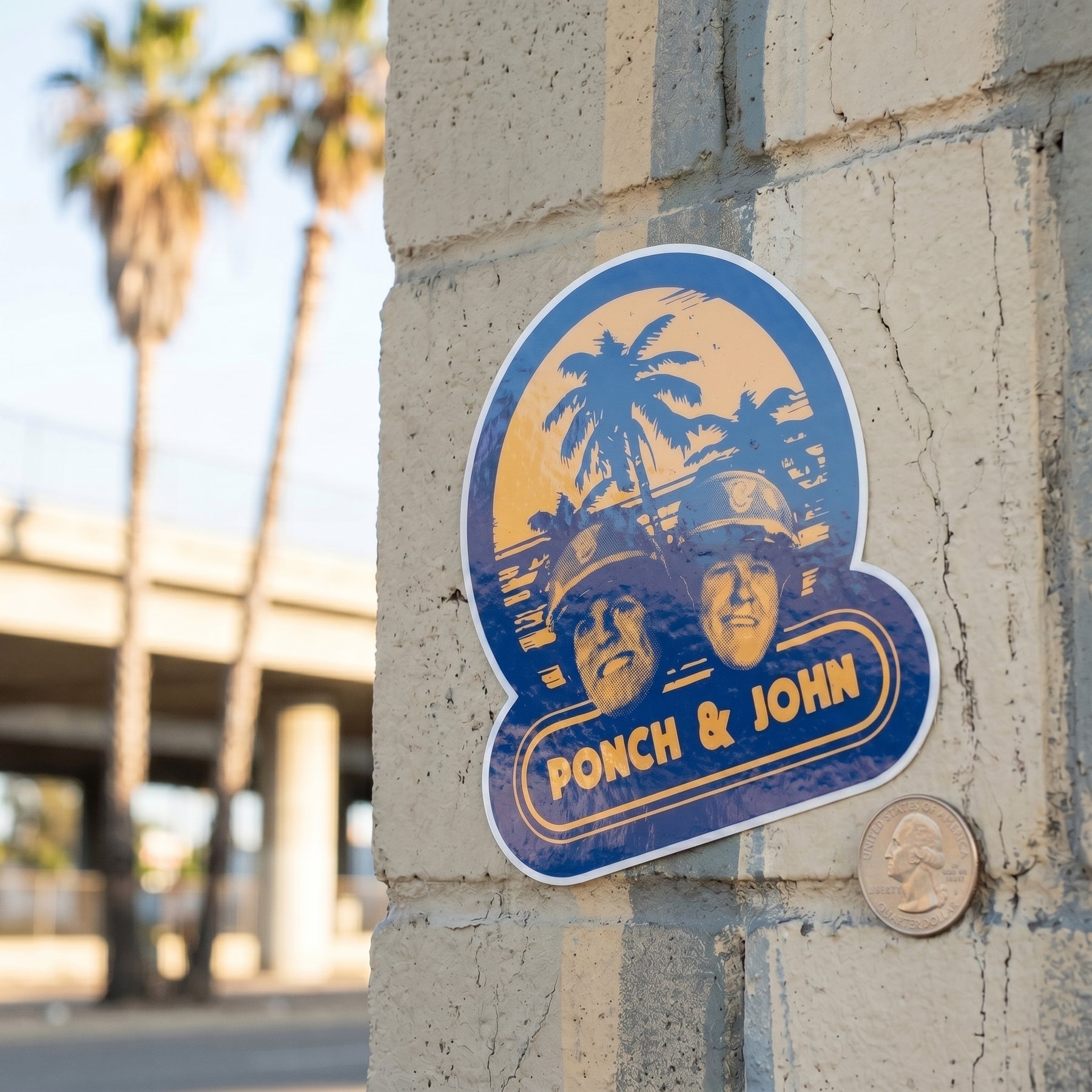 Ponch and John - Sticker