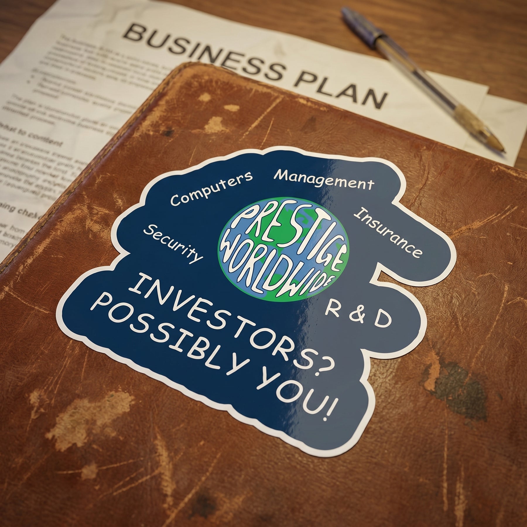 Prestige Worldwide Business Pitch - Sticker