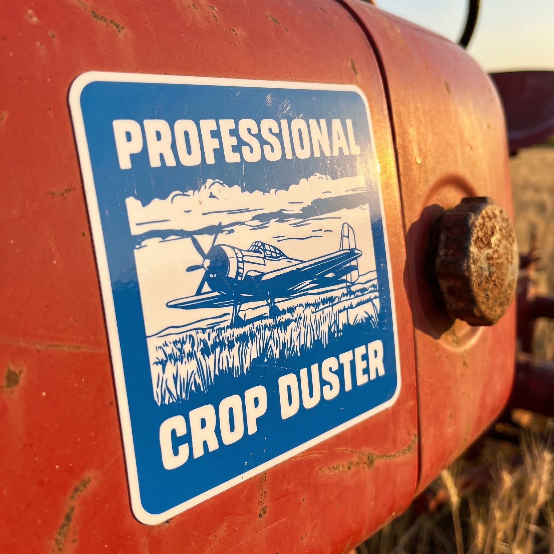 Professional Crop Duster - Sticker