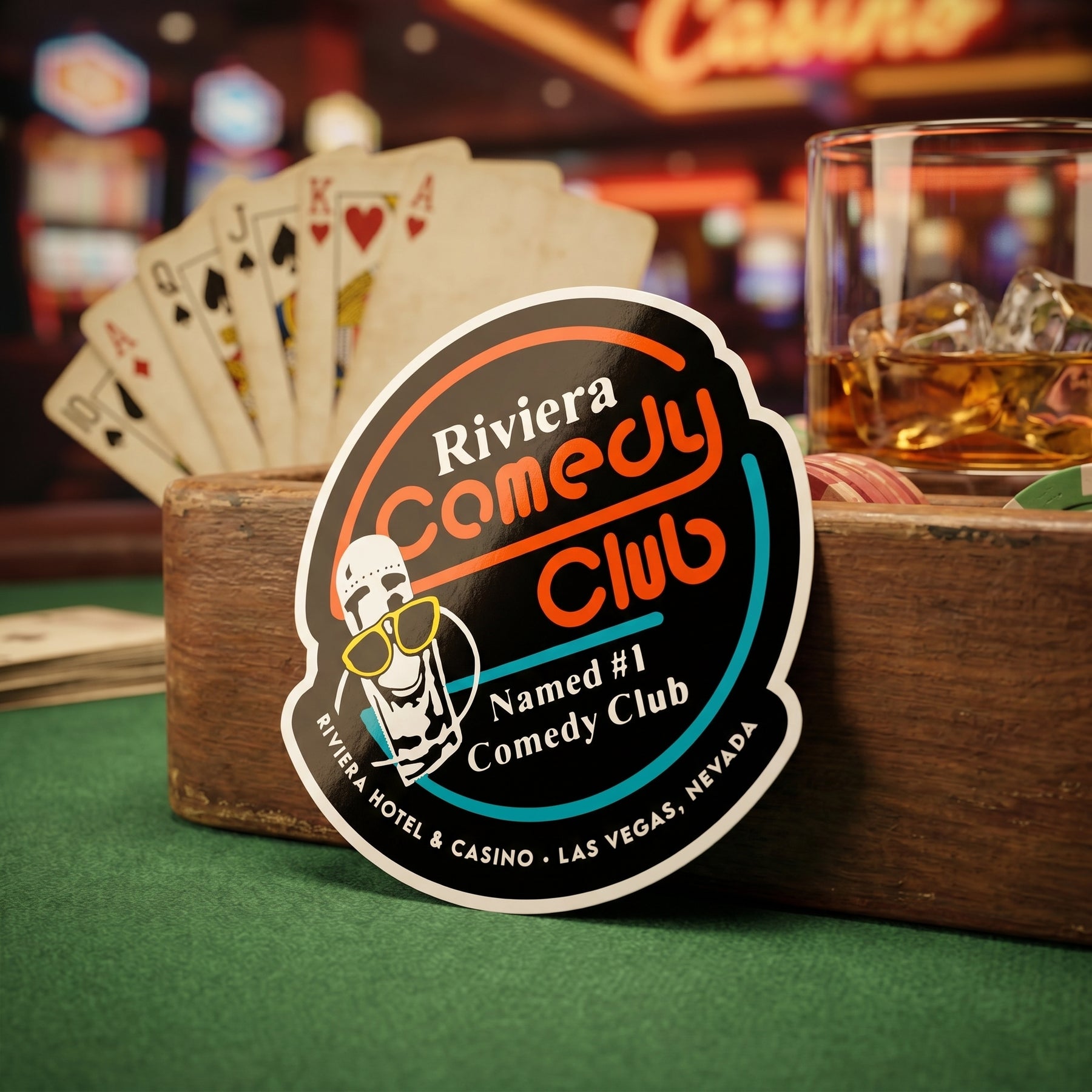 Riviera Comedy Club - Sticker