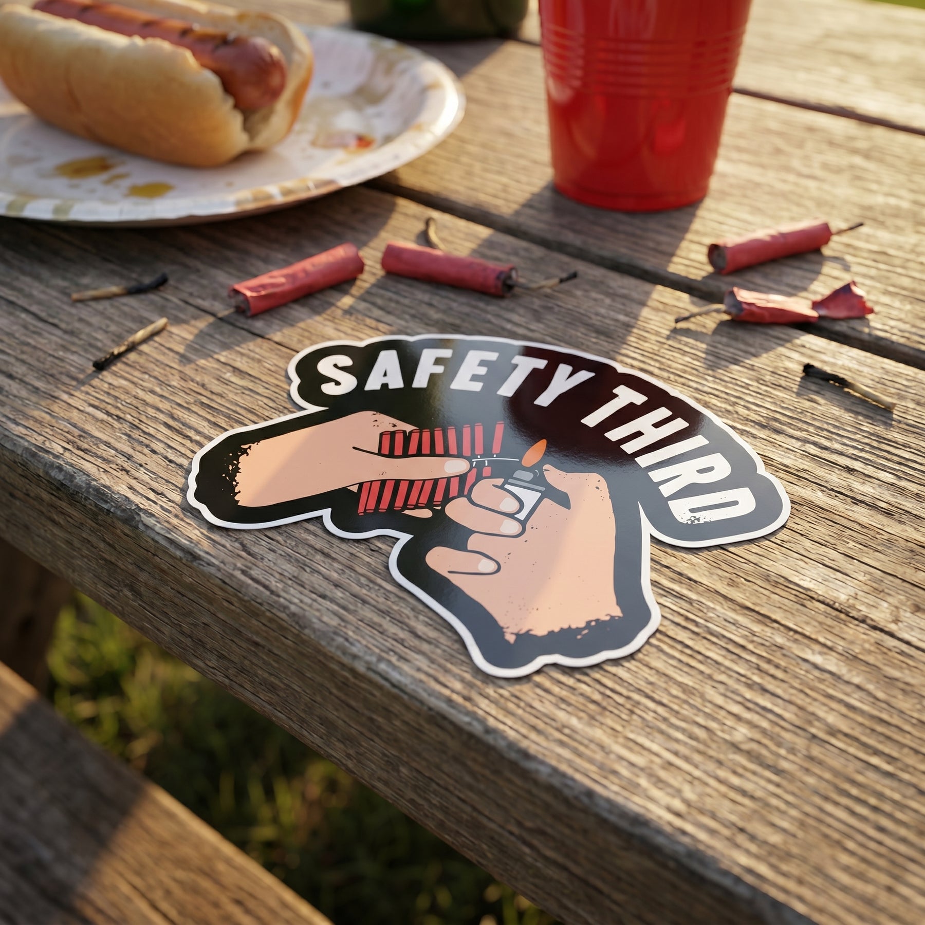 Safety Third - Sticker