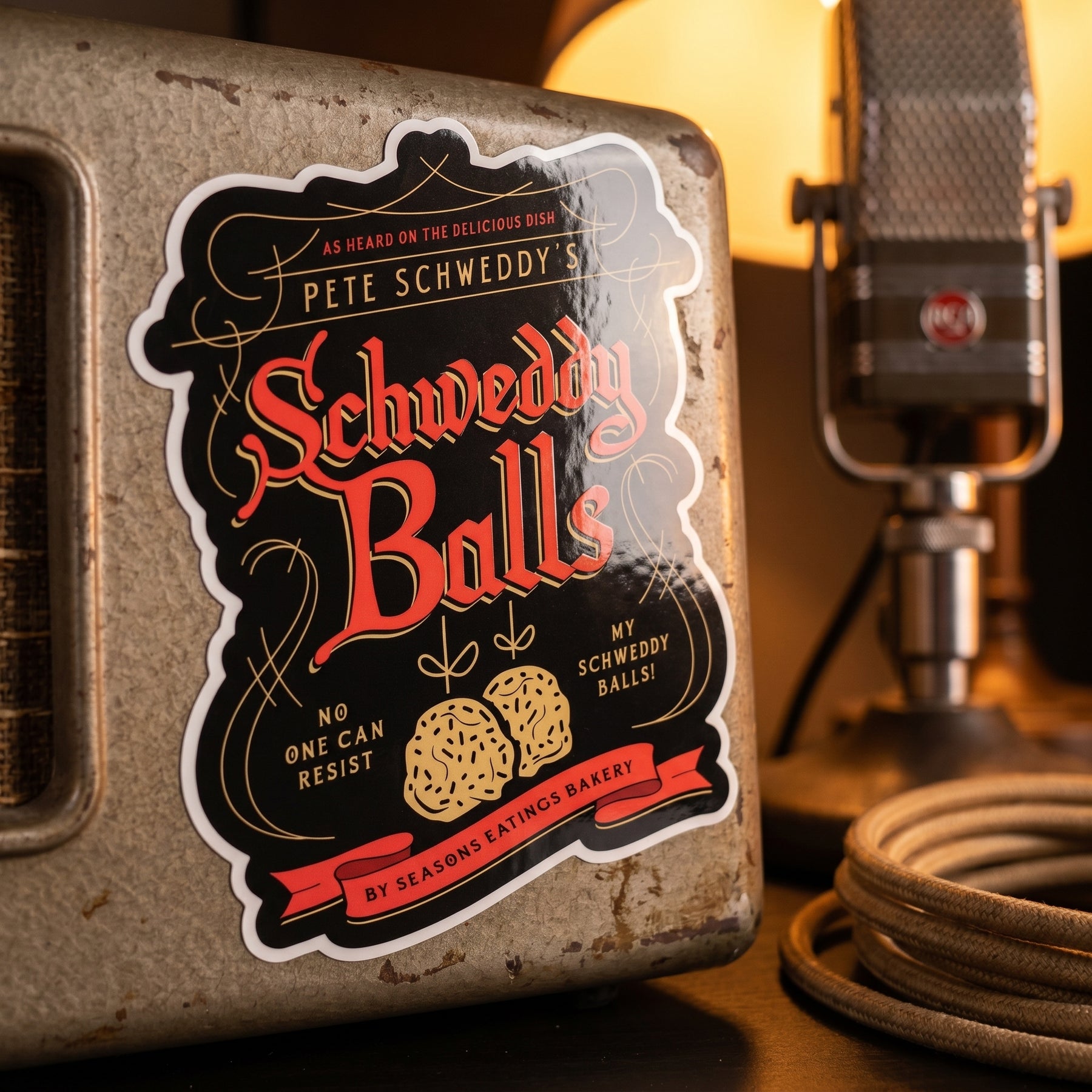 Schweddy Balls - Sticker