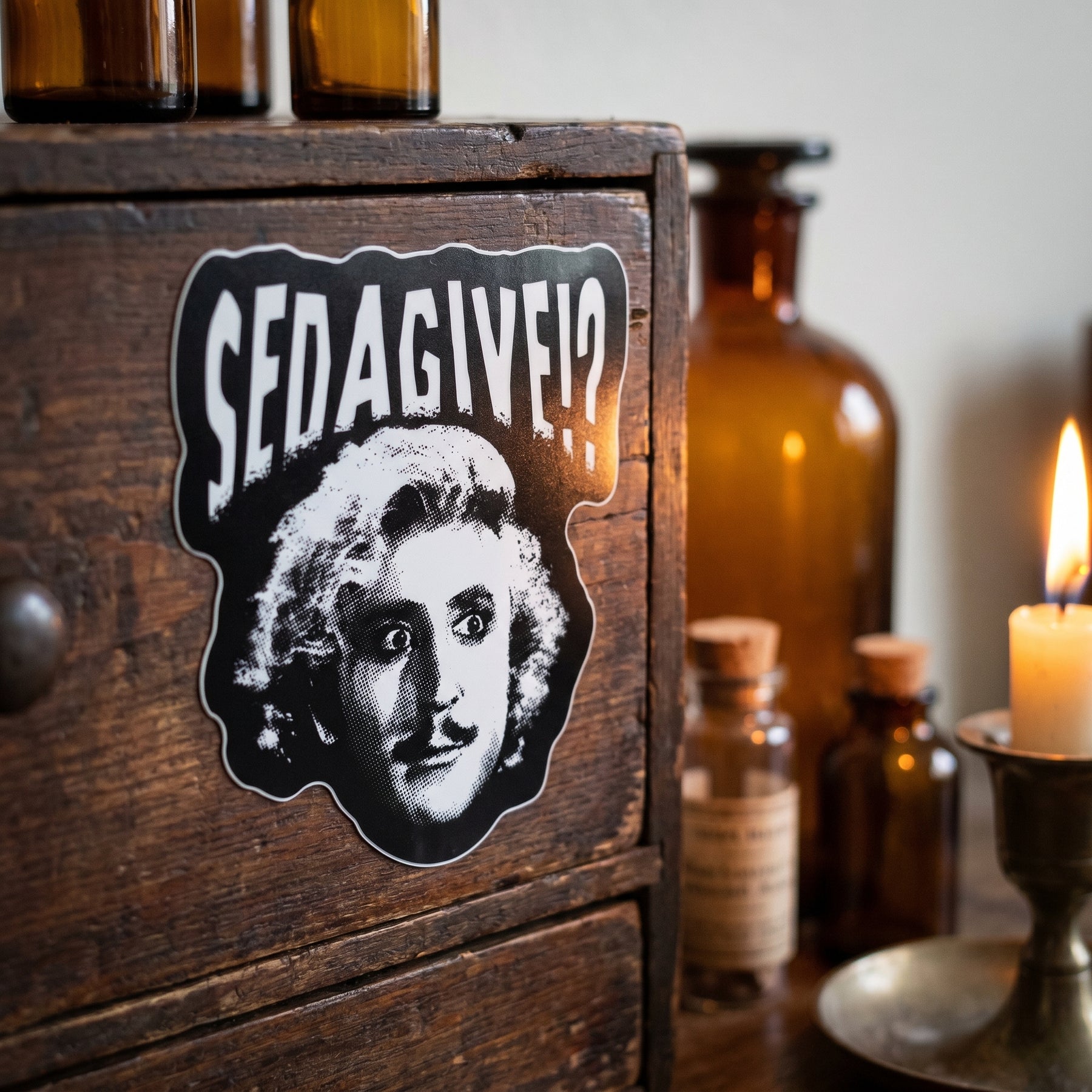 Sedagive!? - Sticker