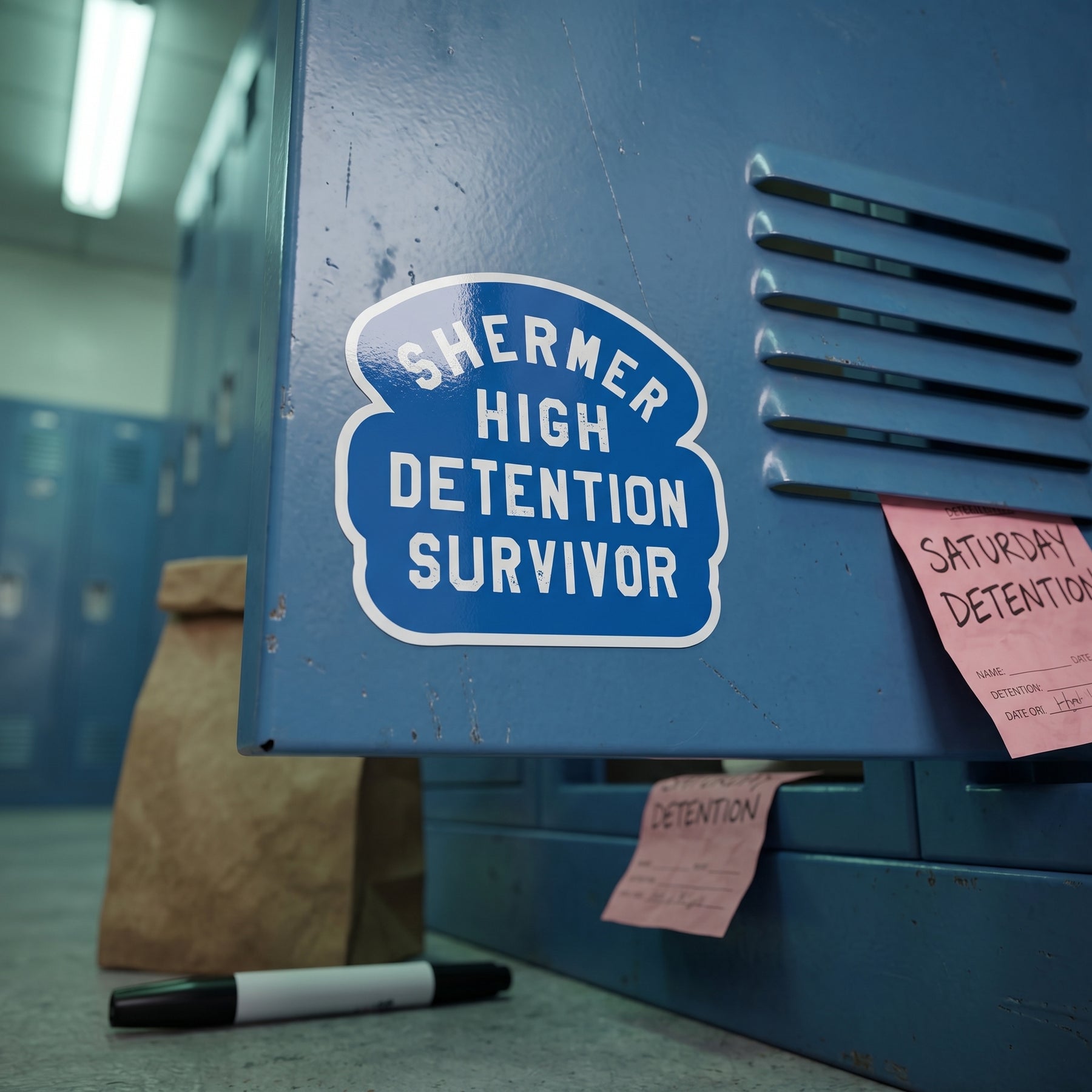 Shermer High Detention Survivor - Sticker