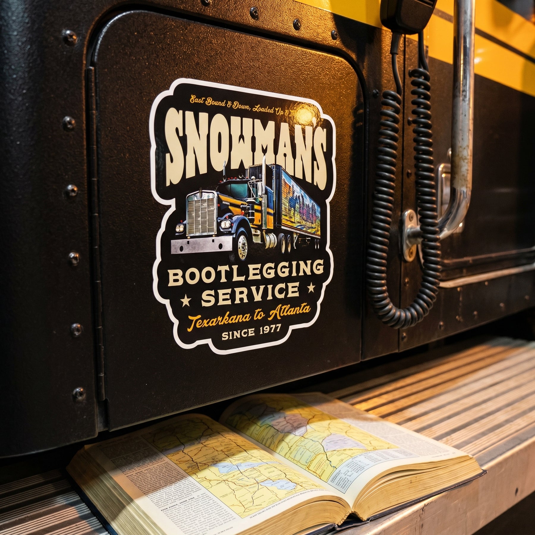 Snowman's Bootlegging Service - Sticker