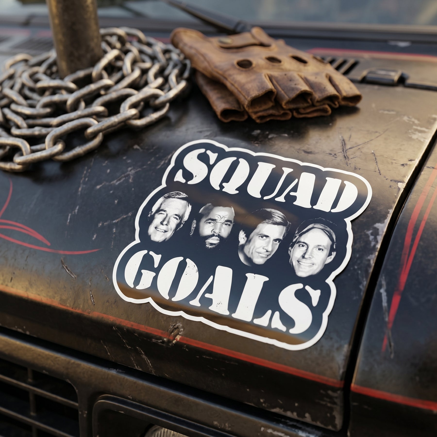 Squad Goals - A-Team - Sticker