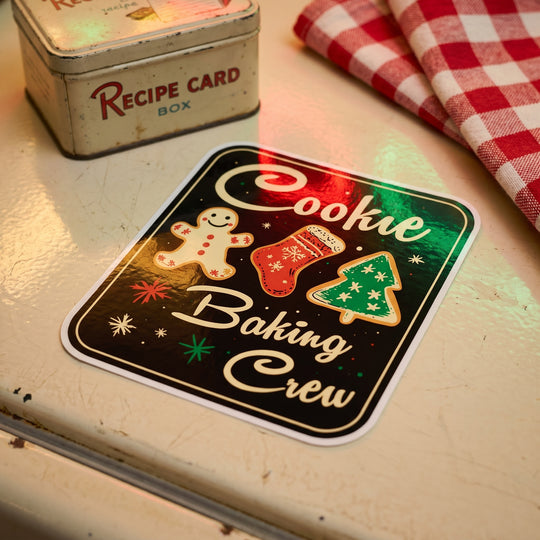 The Christmas Cookie Baking Crew - Sticker