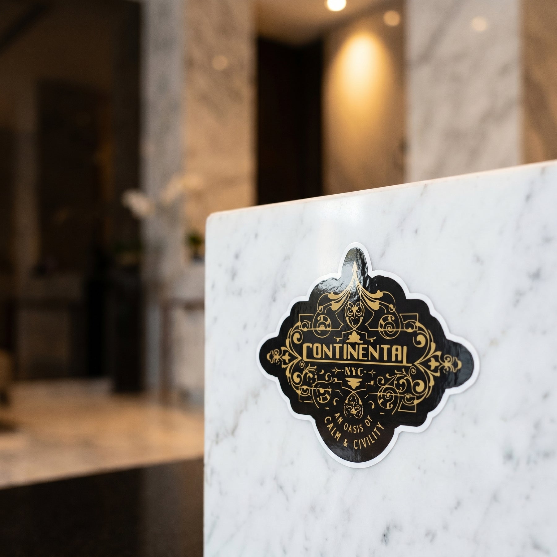 The Continental Hotel - John Wick - Sticker