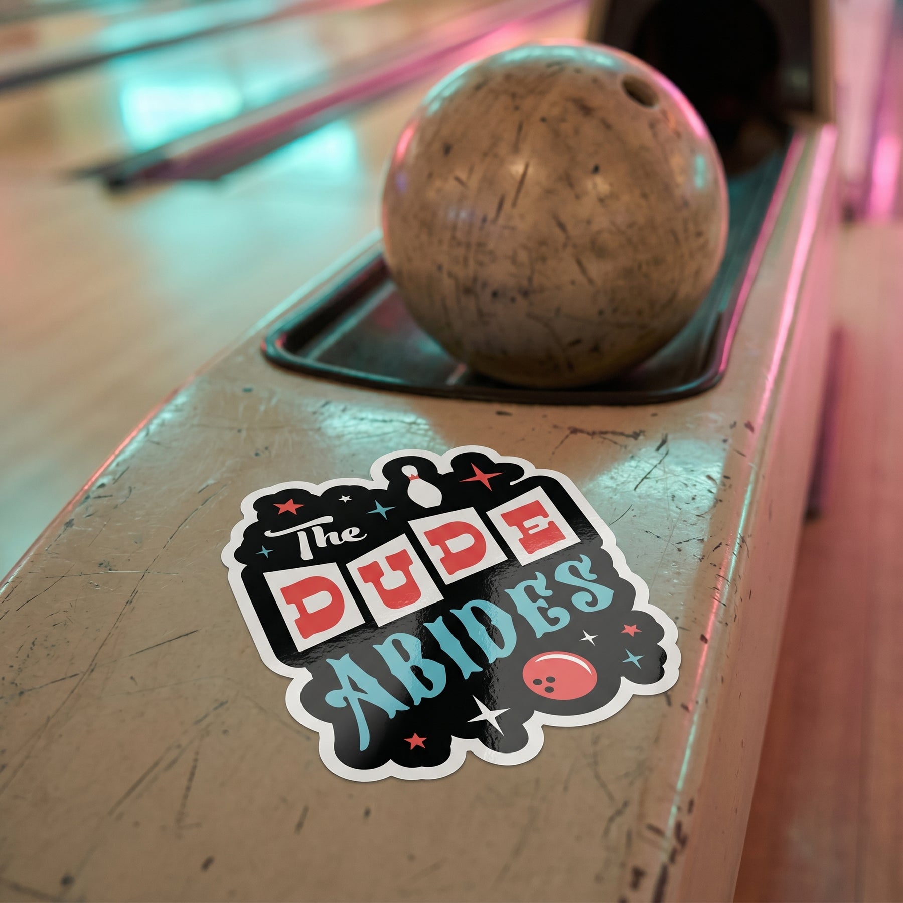 The Dude Abides - Sticker