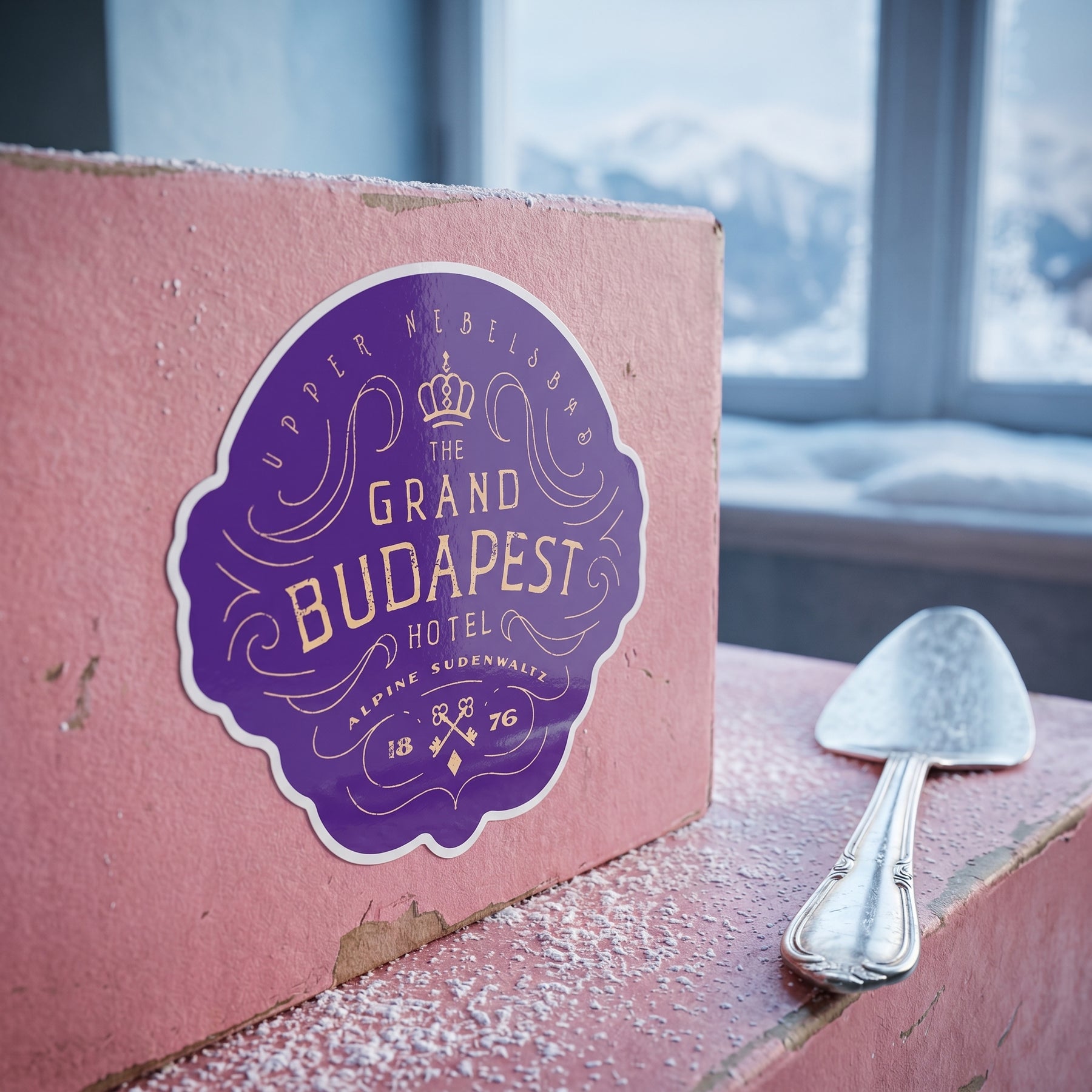 The Grand Budapest Hotel - Sticker