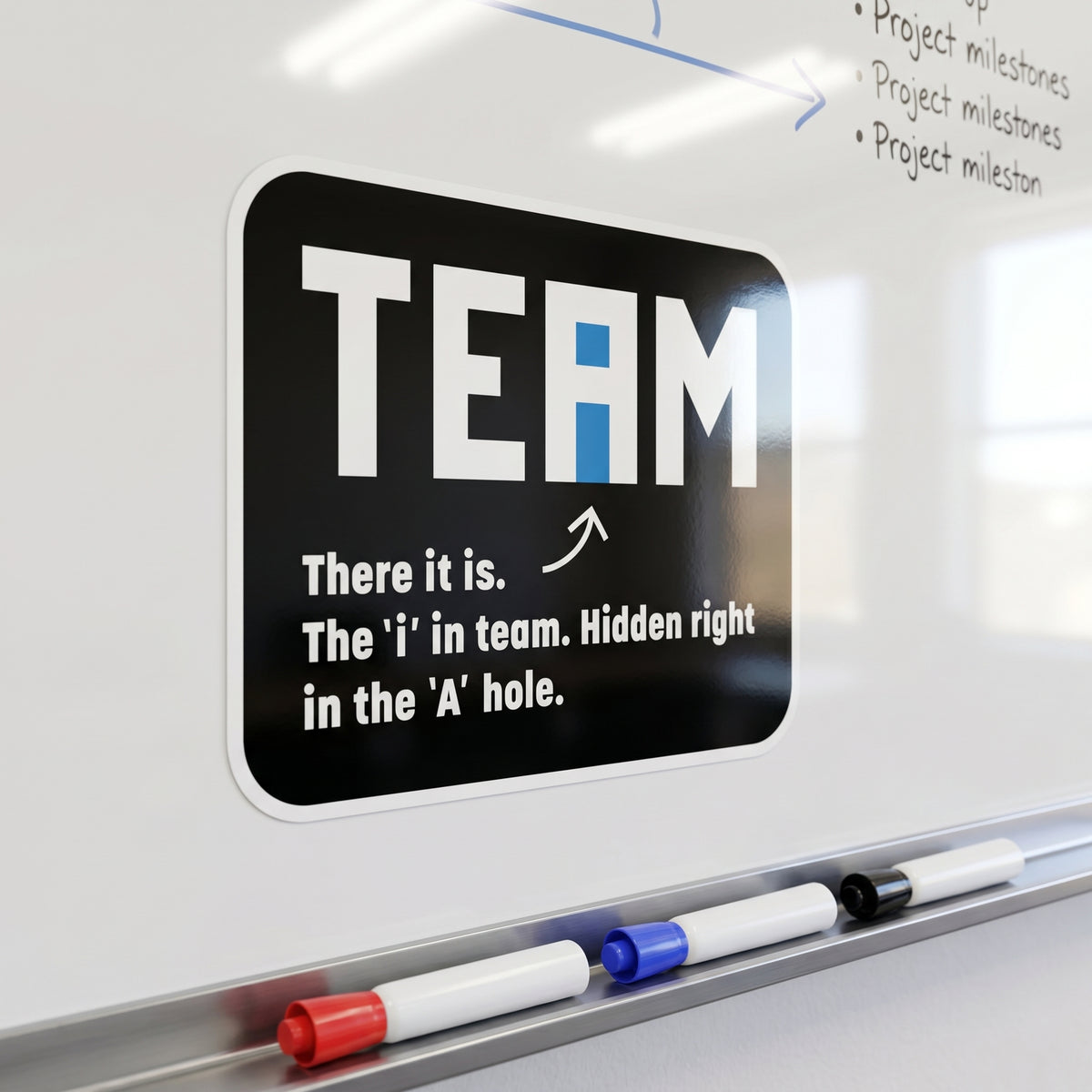 The I in Team - Sticker – m00nshot
