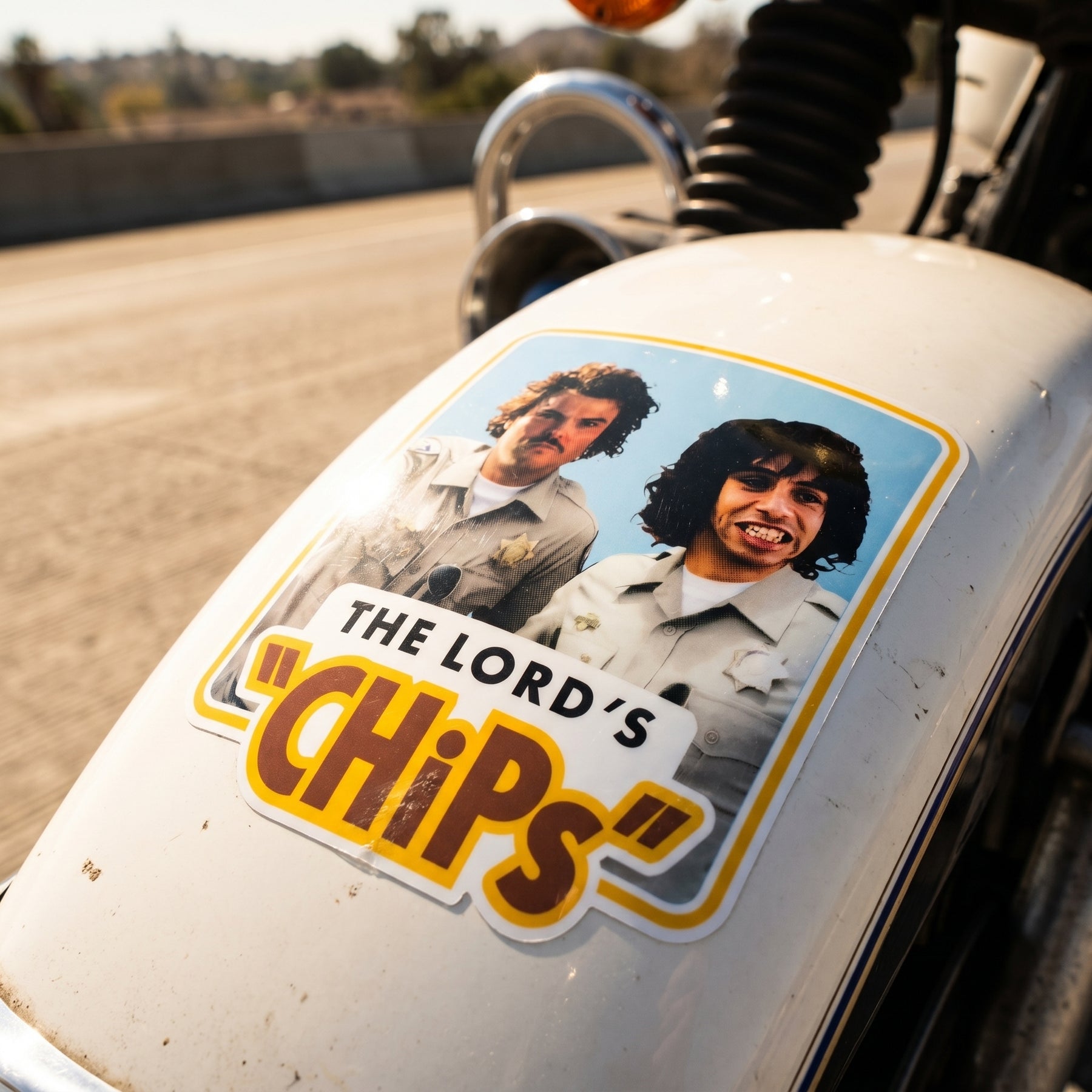 The Lord's Chips Mashup - Sticker